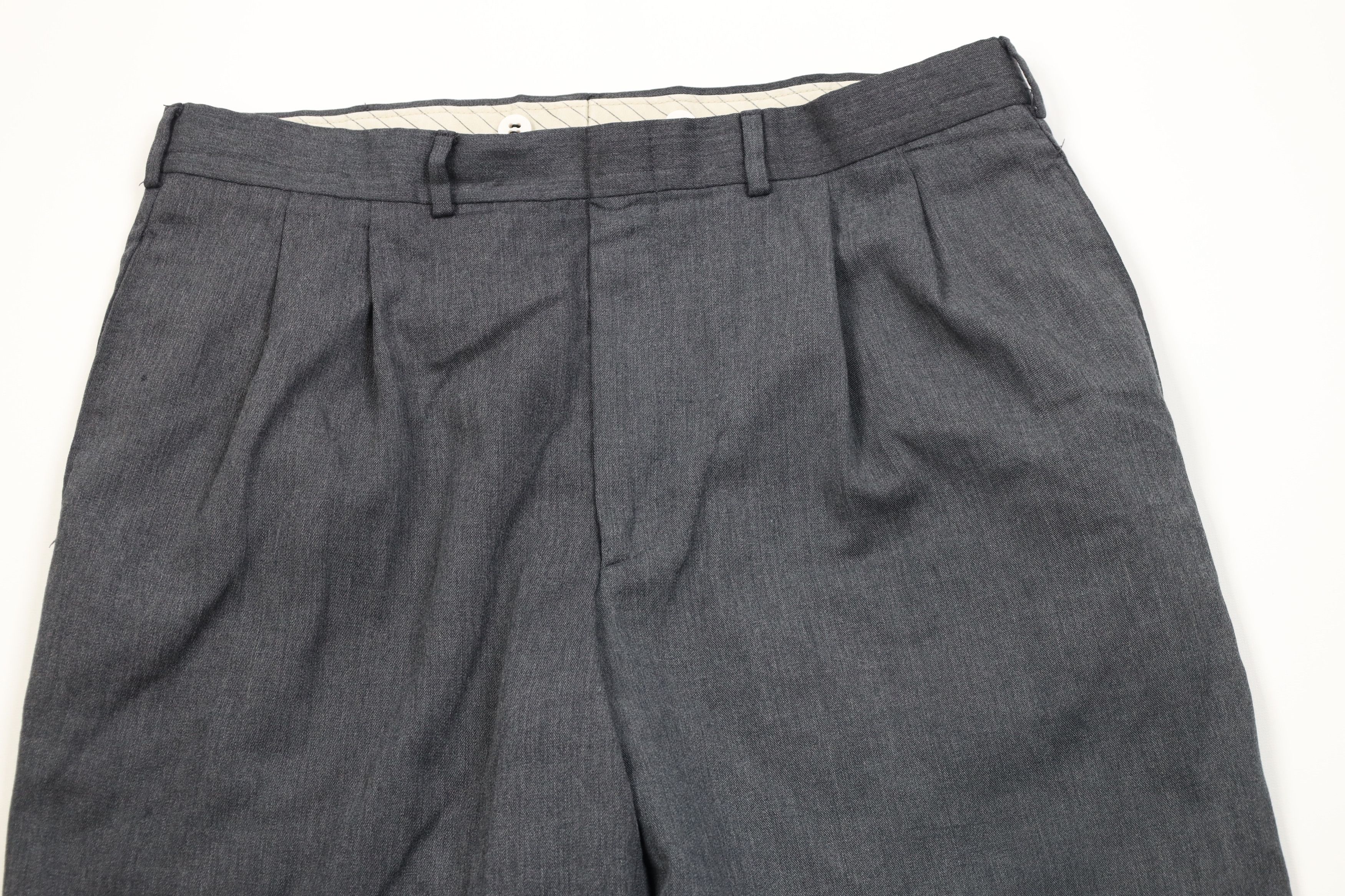 Vintage Vintage 90s Streetwear Gabardine Blend Wide Leg Chino Pants Size US 36 / EU 52 - 2 Thumbnail