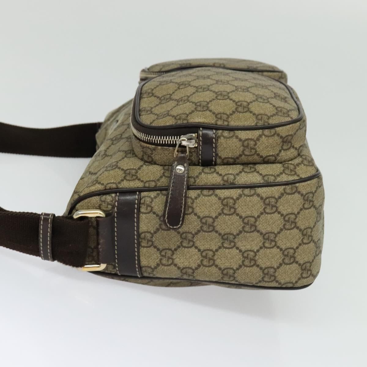Gucci GUCCI GG Supreme Shoulder Bag Pvc Beige Gold Size ONE SIZE - 4 Thumbnail