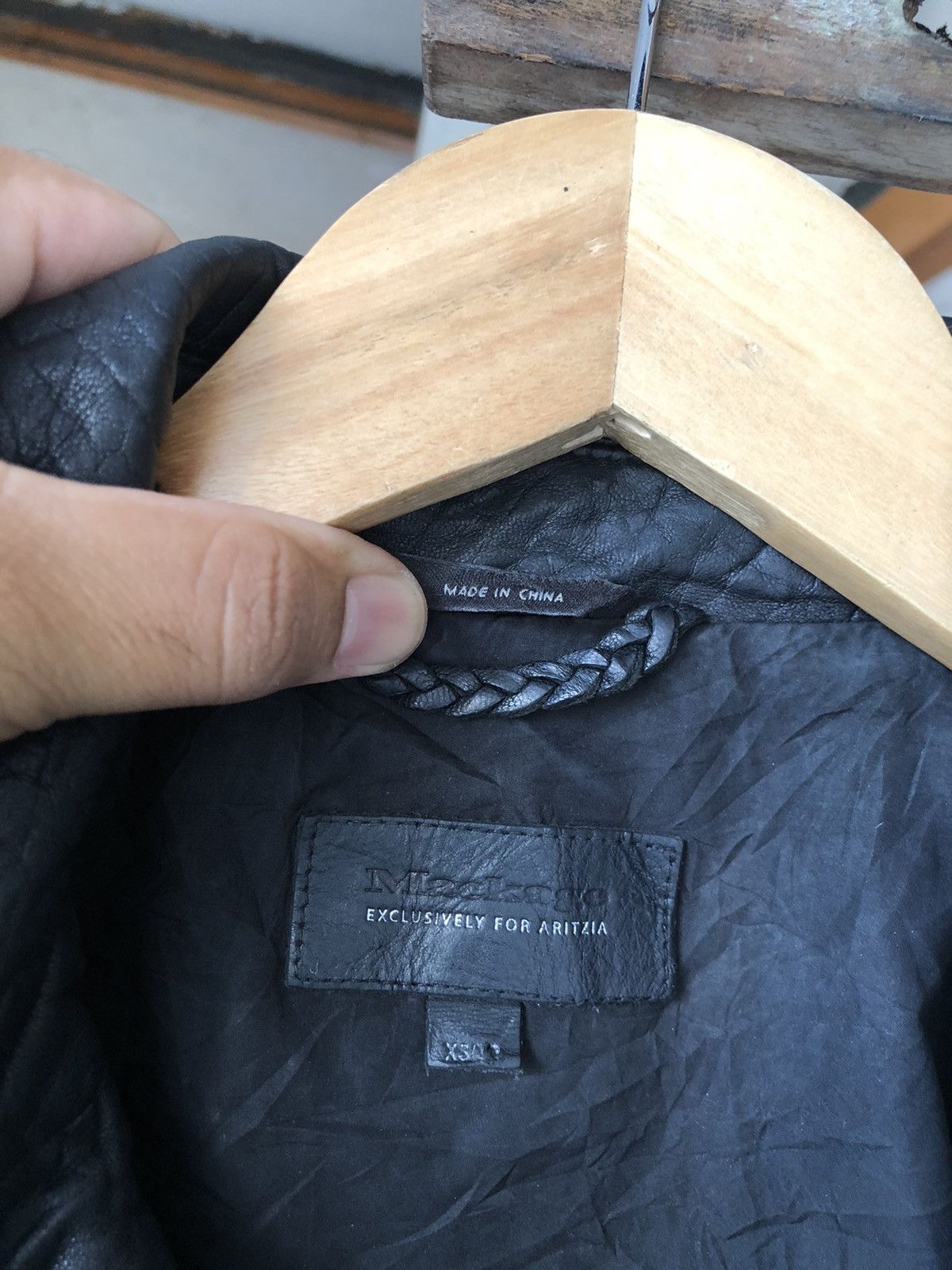 Mackage Mackage Punk Distressed Leather Biker Jacket Size XS / US 0-2 / IT 36-38 - 12 Thumbnail