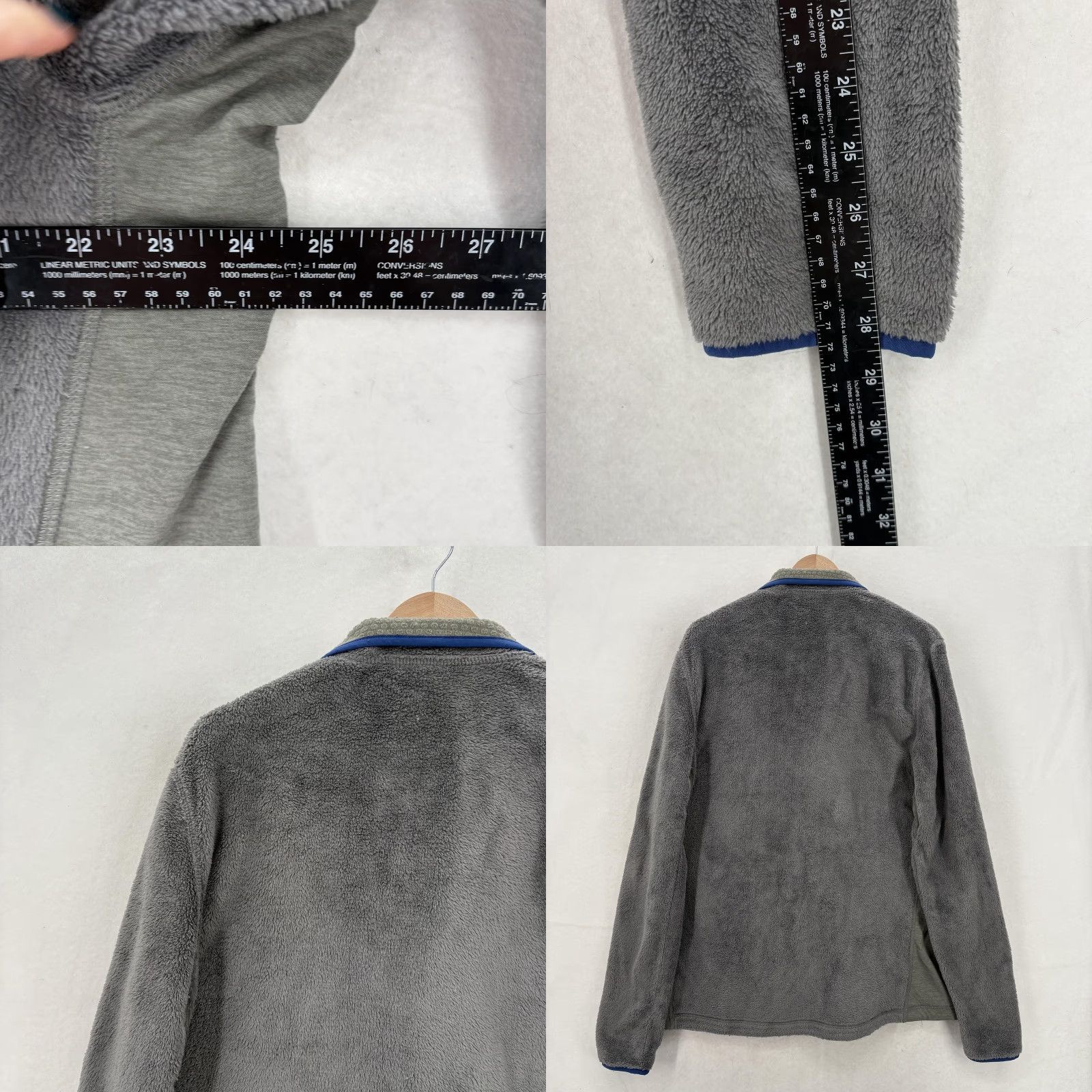 Vintage L.L.Bean Adventure Hybrid Fleece Full-Zip Jacket Mens LT Gray Outdoor Size US L / EU 52-54 / 3 - 8 Thumbnail
