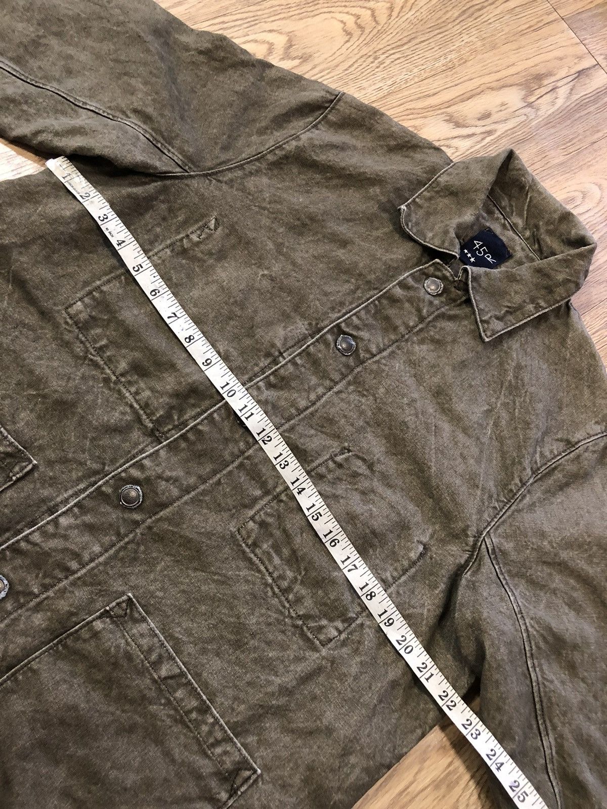 45rpm × Kapital 45rpm Japan rust linen shirt jacket Size US L / EU 52-54 / 3 - 13 Thumbnail