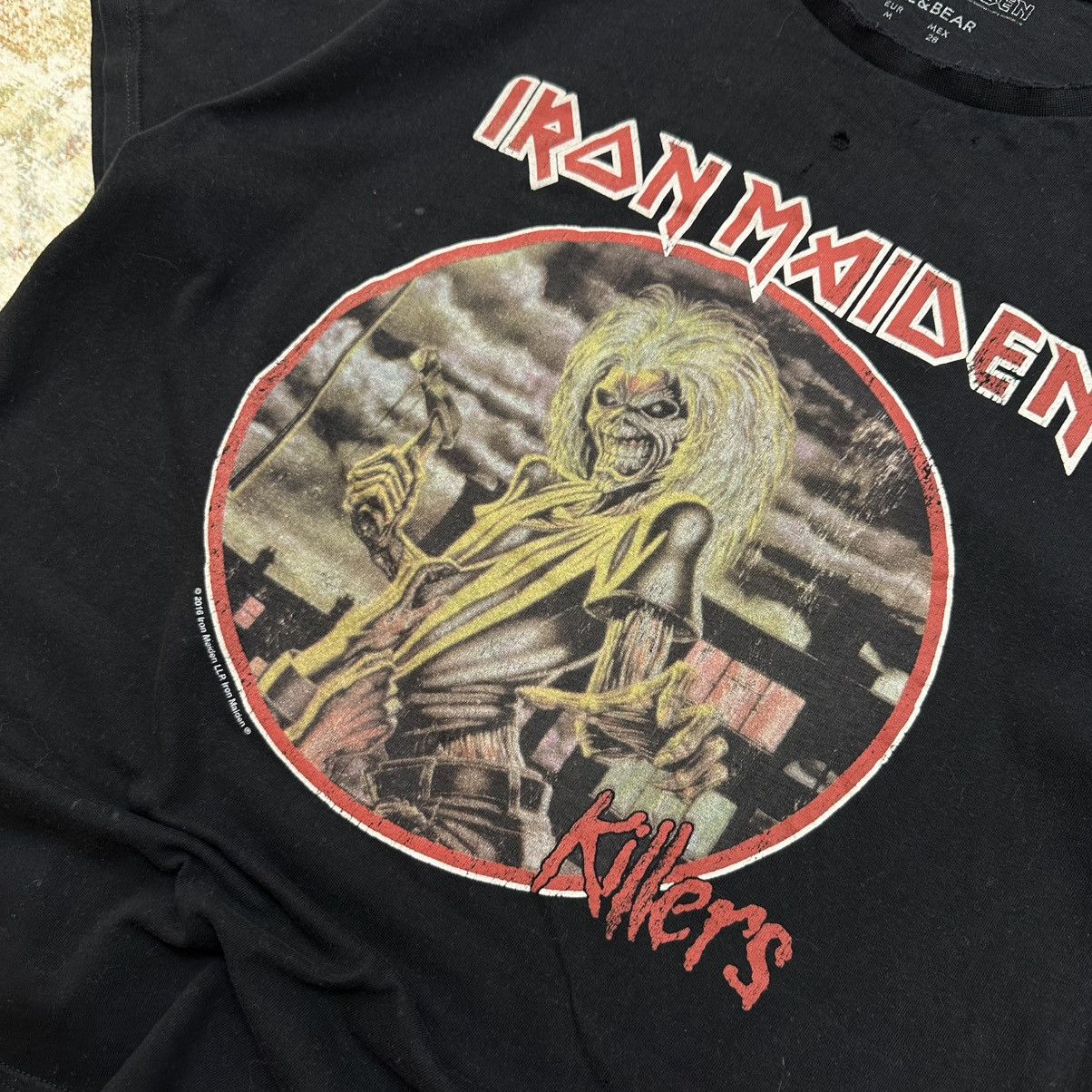 Vintage Vintage Iron Maiden Killers 2016 T-shirts Big Logo Band Rock Size US M / EU 48-50 / 2 - 7 Thumbnail