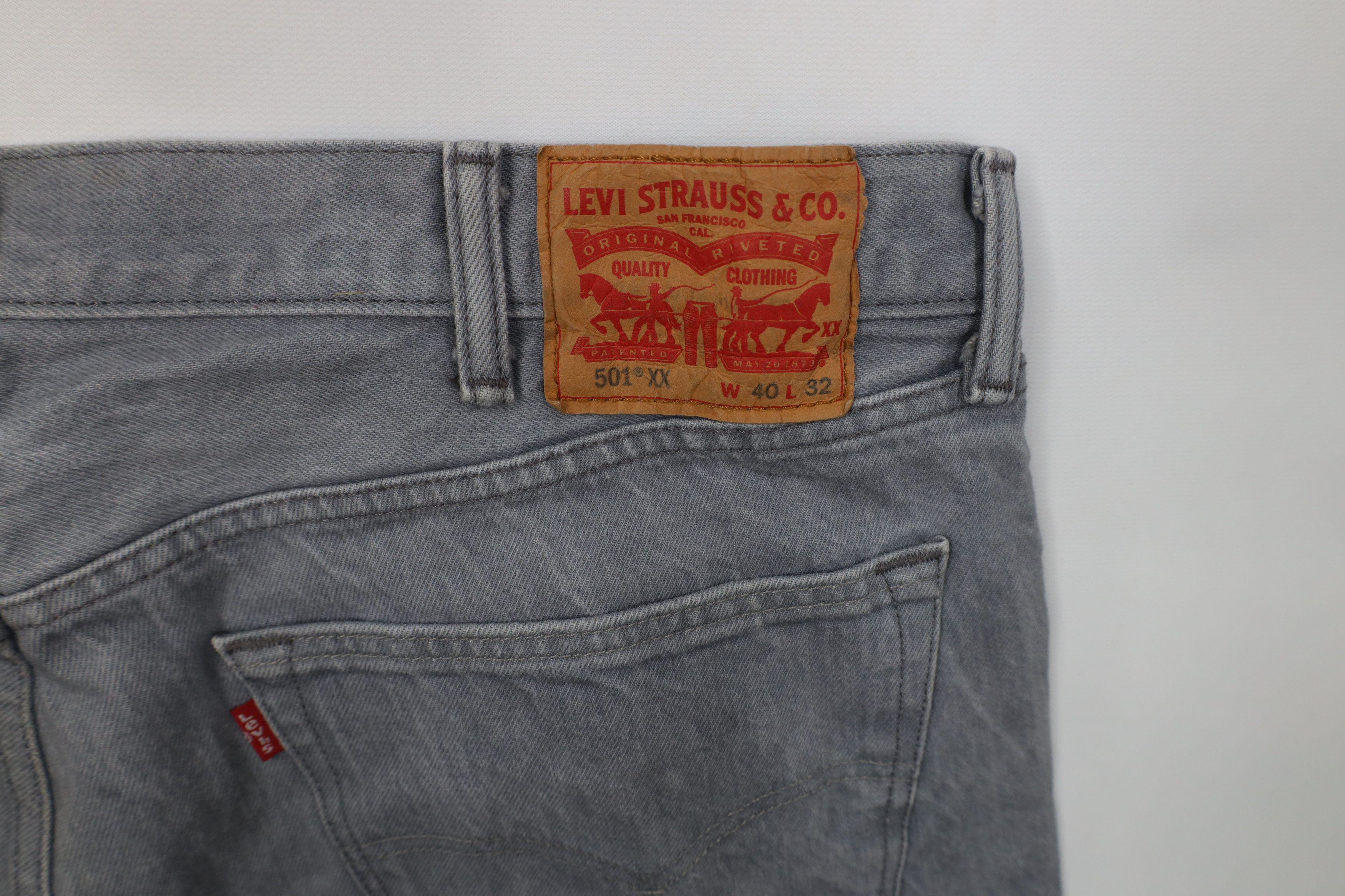 Levi's Vintage Y2K Levis 501xx Wash Button Fly Original Fit Jeans Size US 40 / EU 56 - 15 Thumbnail