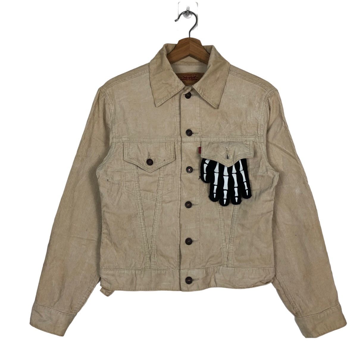 Levi's 🔥90’s Vintage Trucker Corduroy Jacket Levi’s Usa Size US S / EU 44-46 / 1 - 2 Thumbnail