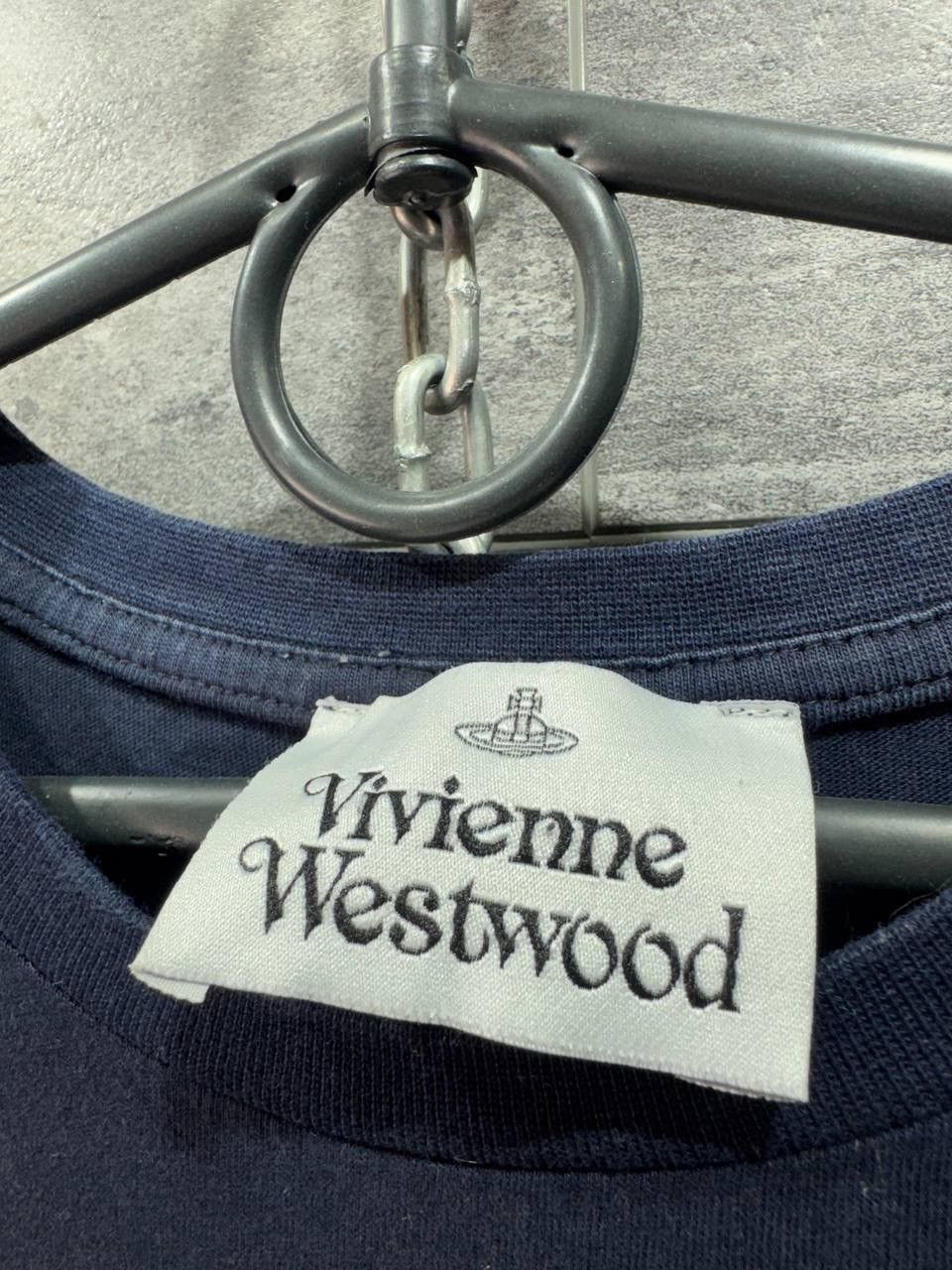 Vivienne Westwood Vivienne Westwood Embroidered Cotton T-shirt Size US XL / EU 56 / 4 - 8 Thumbnail