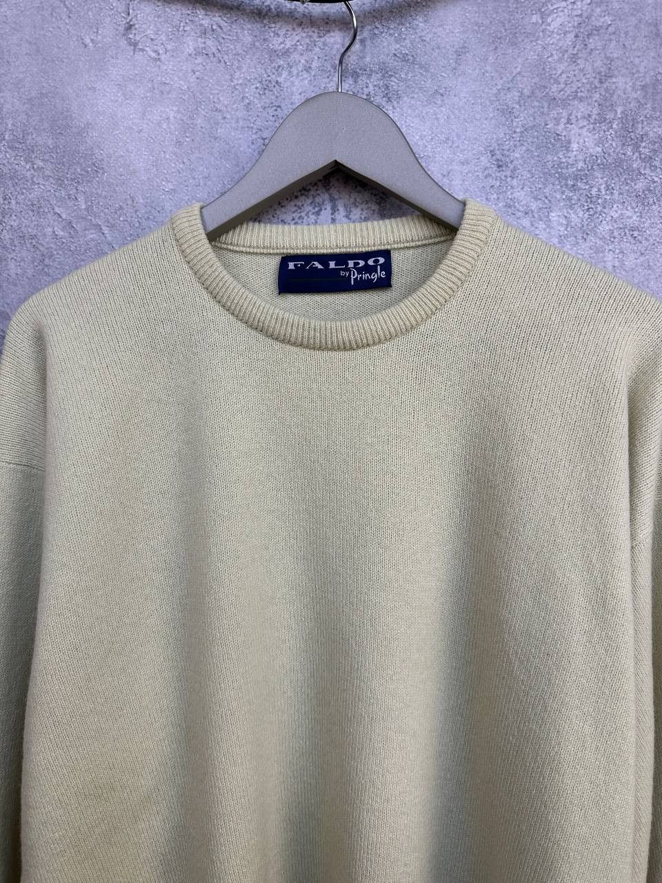 Pringle Of Scotland Faldo by Pringle of Scotland Crew Wool Sweater Lemon Jumper Size US XXL / EU 58 / 5 - 4 Thumbnail