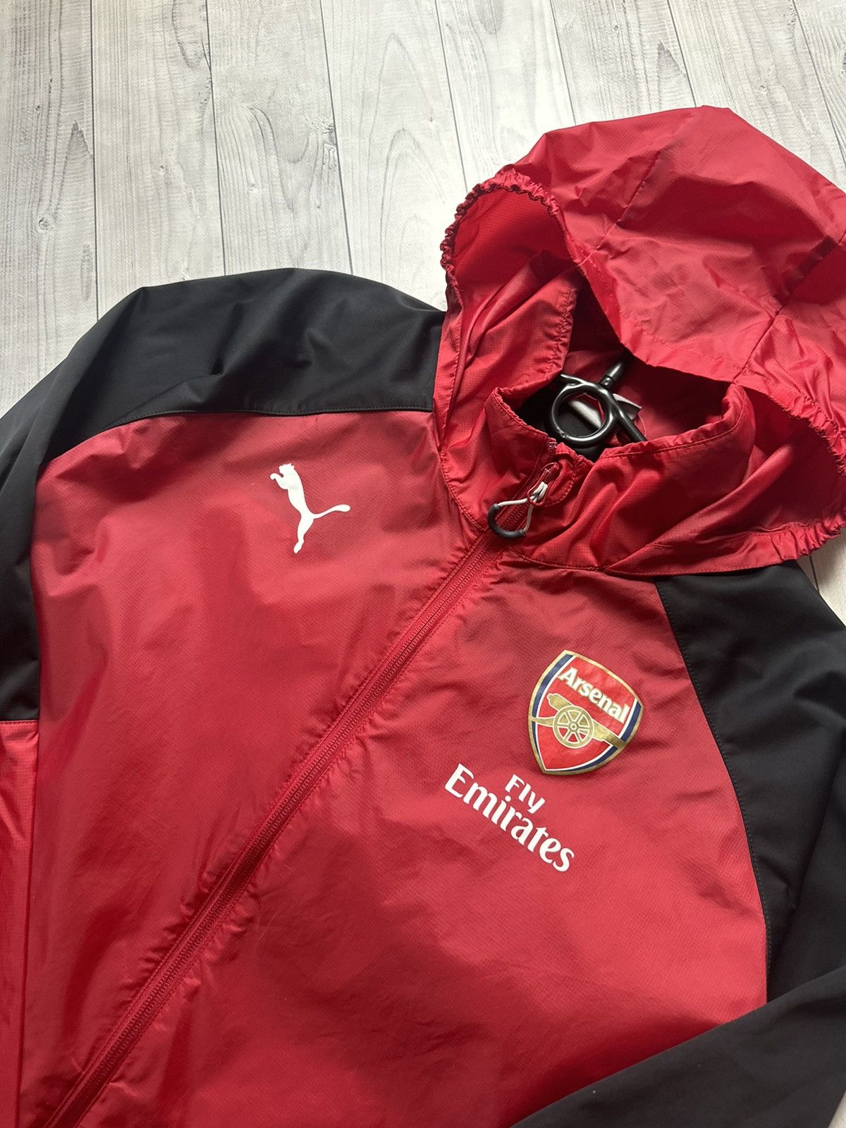 Vintage Vintage puma Arsenal soccer jacket size L logo Size US L / EU 52-54 / 3 - 5 Thumbnail