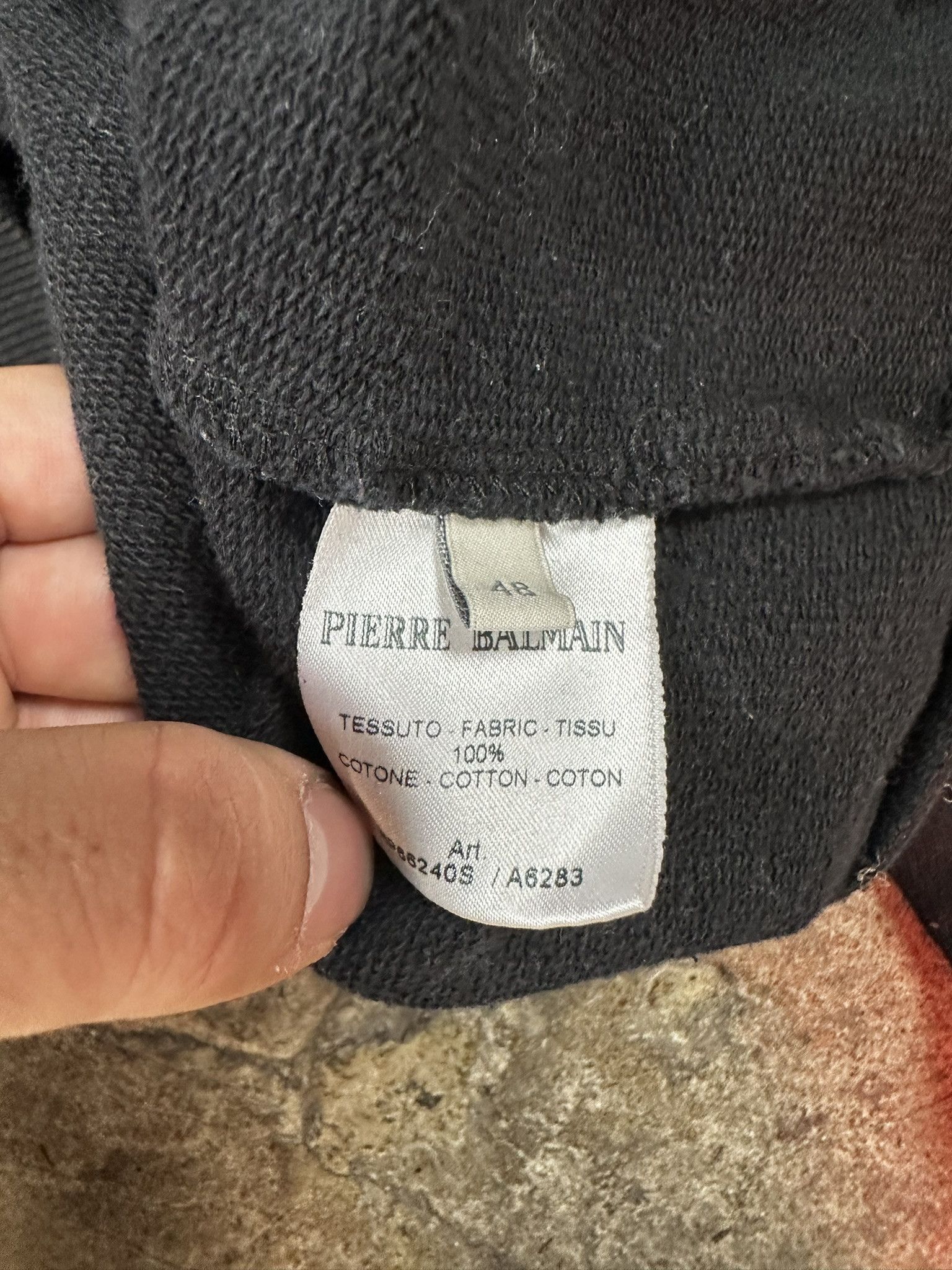 Pierre Balmain Pierre Balmain Logo Crewneck Size US M / EU 48-50 / 2 - 5 Thumbnail