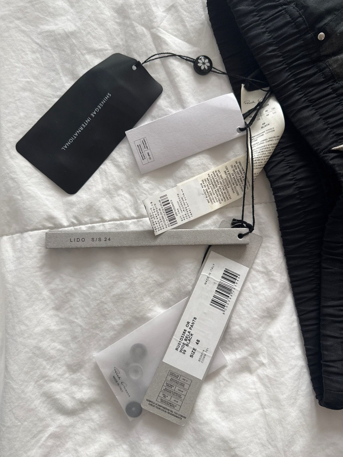 Rick Owens Rick Owens wide bela pants Size US 32 / EU 48 - 4 Thumbnail