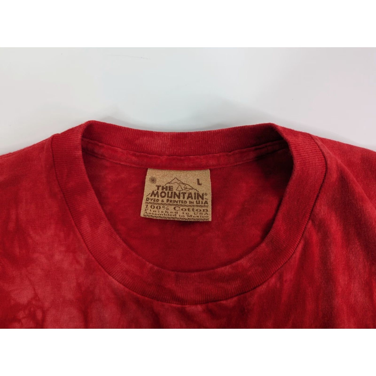 The Mountain VINTAGE The Mountain Grand Canyon Railway & Resort Arizona USA Red Tie-Dye Shirt Men's L Size US L / EU 52-54 / 3 - 6 Thumbnail