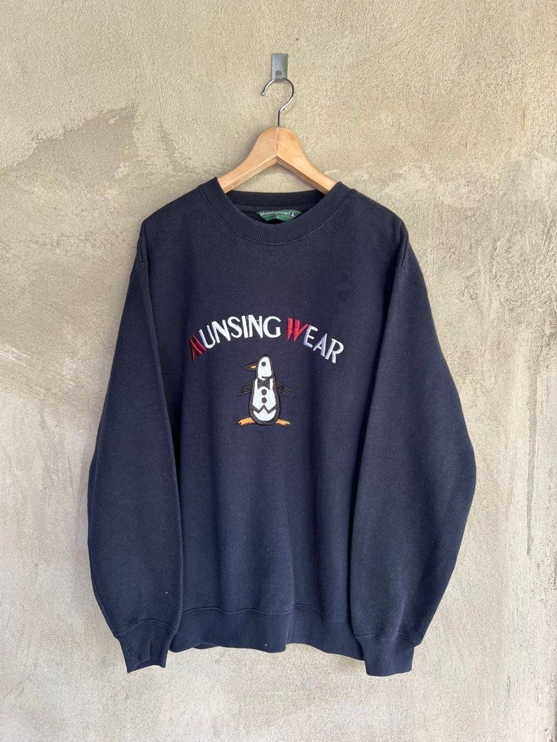 Grand Slam Munsing Wear Spell Out Sweatshirt Size US L / EU 52-54 / 3 - 2 Thumbnail