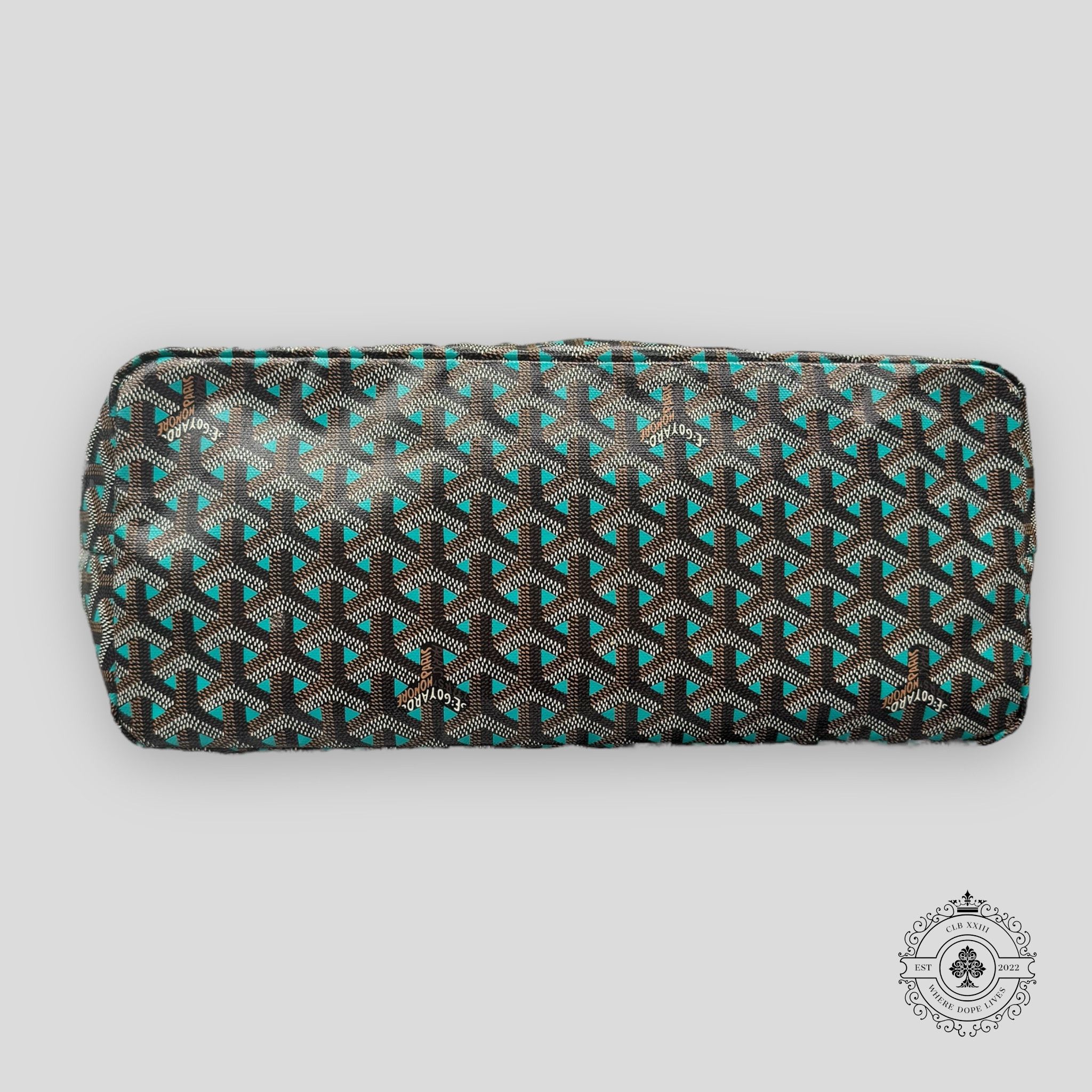 Goyard Goyard Goyardine Canvas St. Louis Claire PM Tote in Opaline/Black Size ONE SIZE - 4 Thumbnail