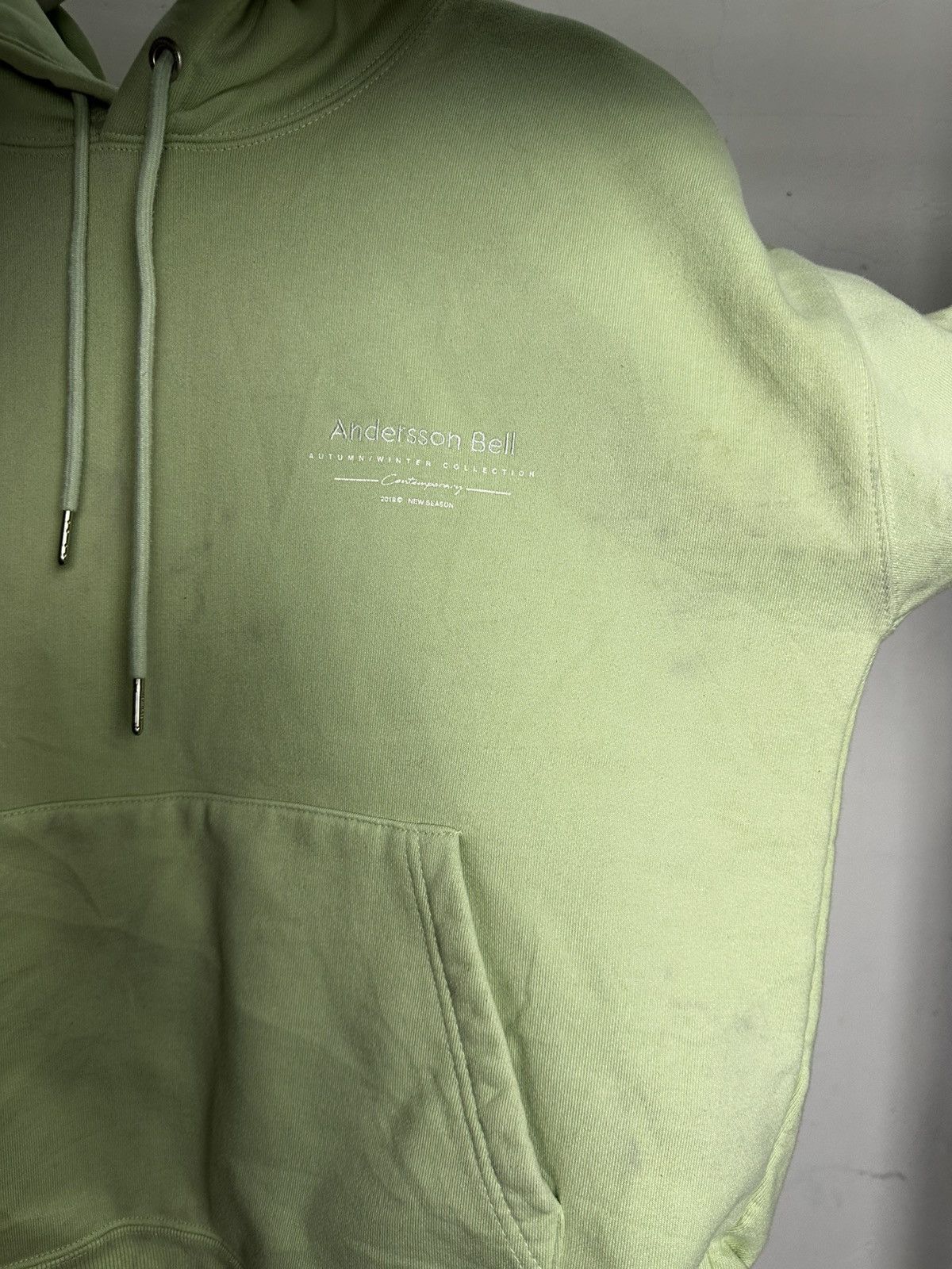 Andersson Bell Andersson Bell AW18 Mint Green Pullover Hoodie Size US M / EU 48-50 / 2 - 4 Thumbnail