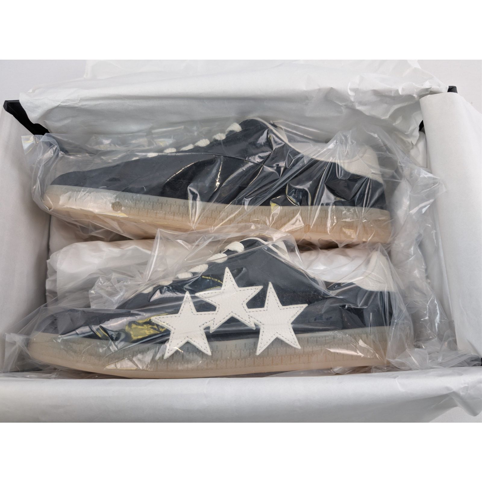 Amiri o1rshd1 Suede Pacific Sneakers in Black Size US 11 / EU 44 - 20 Thumbnail