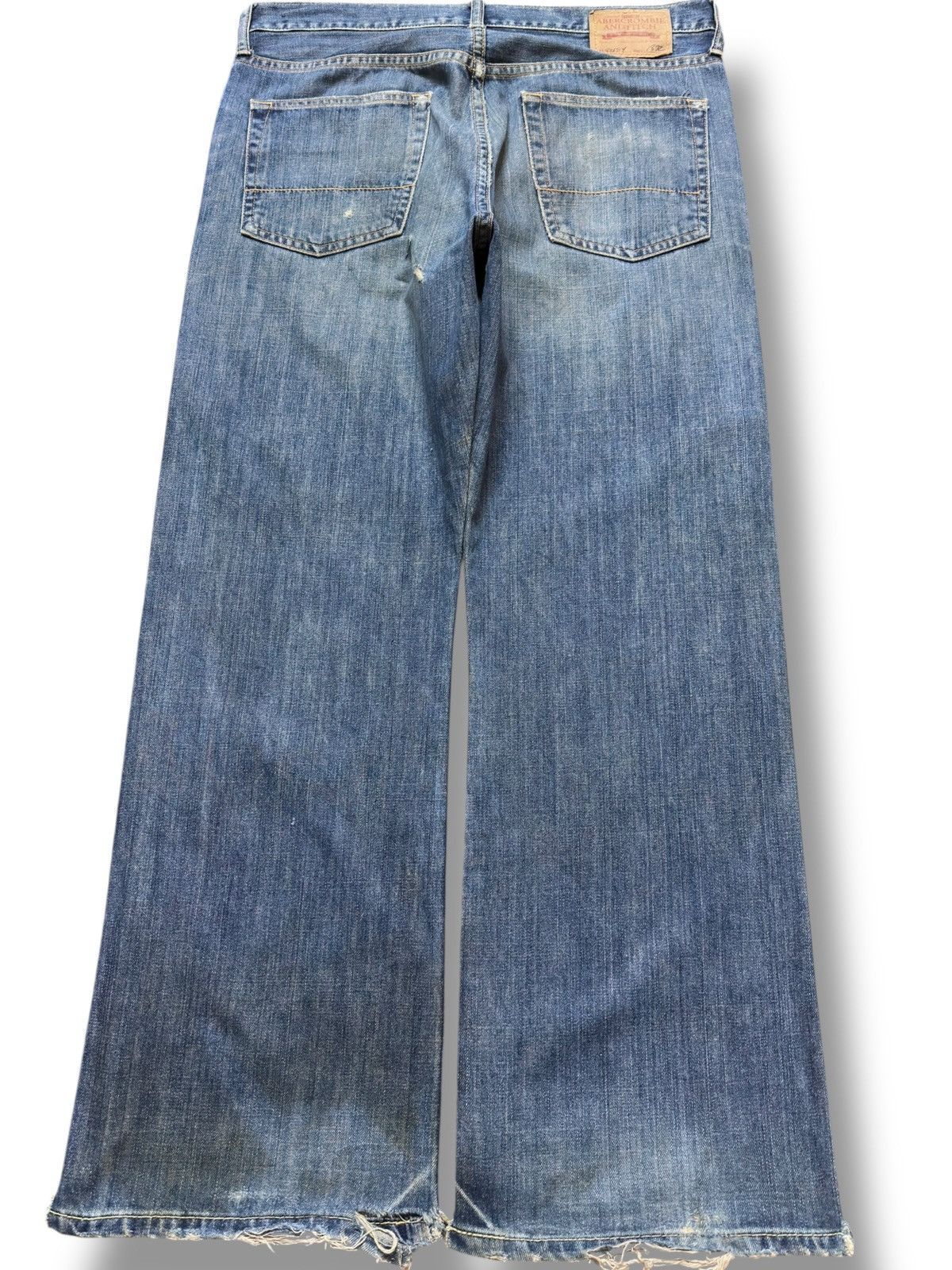 Abercrombie & Fitch Vintage Abercrombie&Fitch Bootcut Mudwash Distressed Denim Size US 36 / EU 52 - 5 Thumbnail