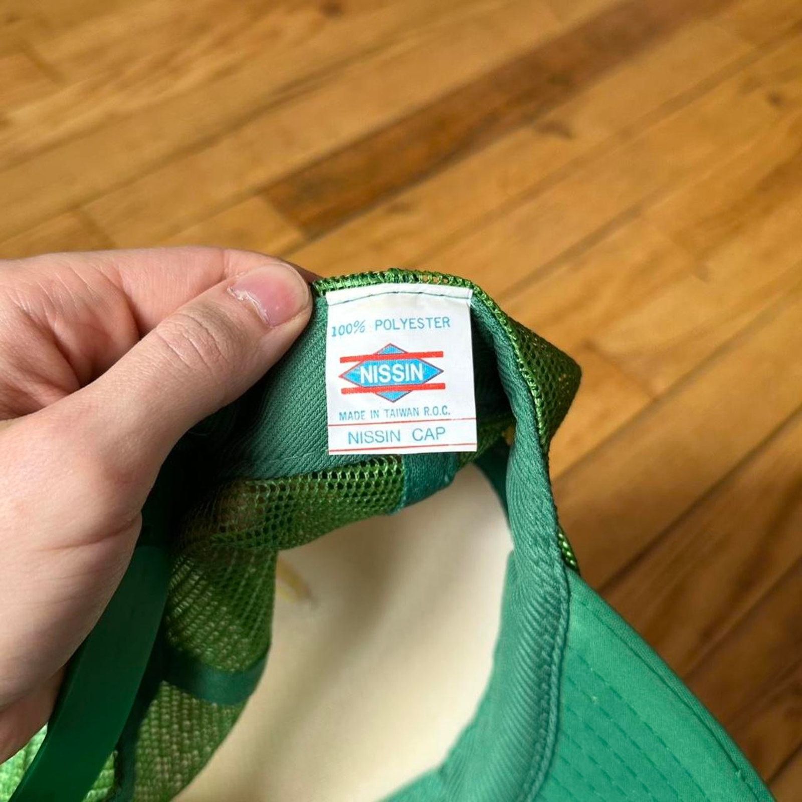 Vintage Vintage 90s Clawson Tank Green White Funny Trucker Hat Size ONE SIZE - 5 Thumbnail