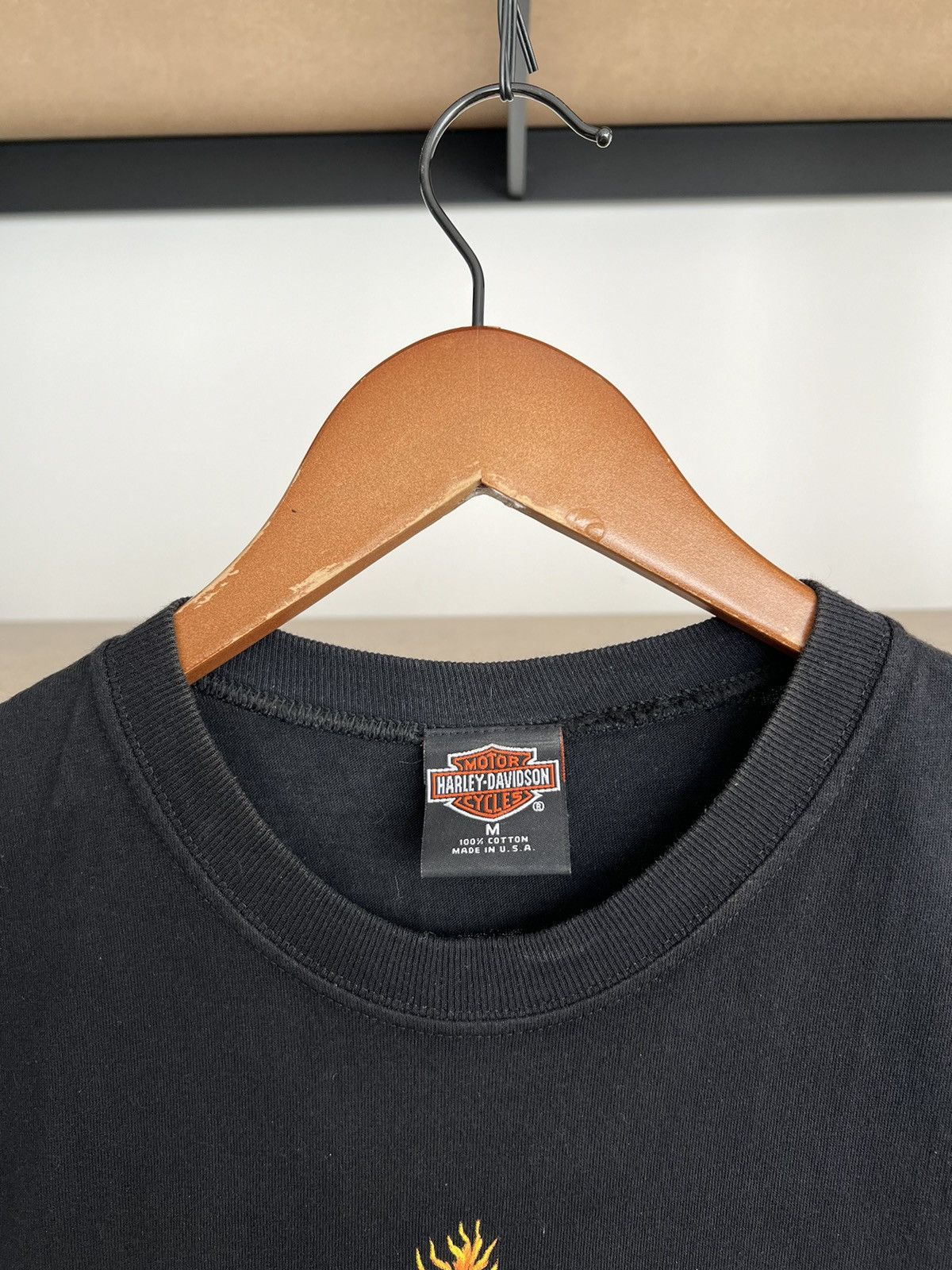 Harley Davidson Vintage 90s Harley Davidson Dragon Zurich Switzerland Size US M / EU 48-50 / 2 - 10 Thumbnail
