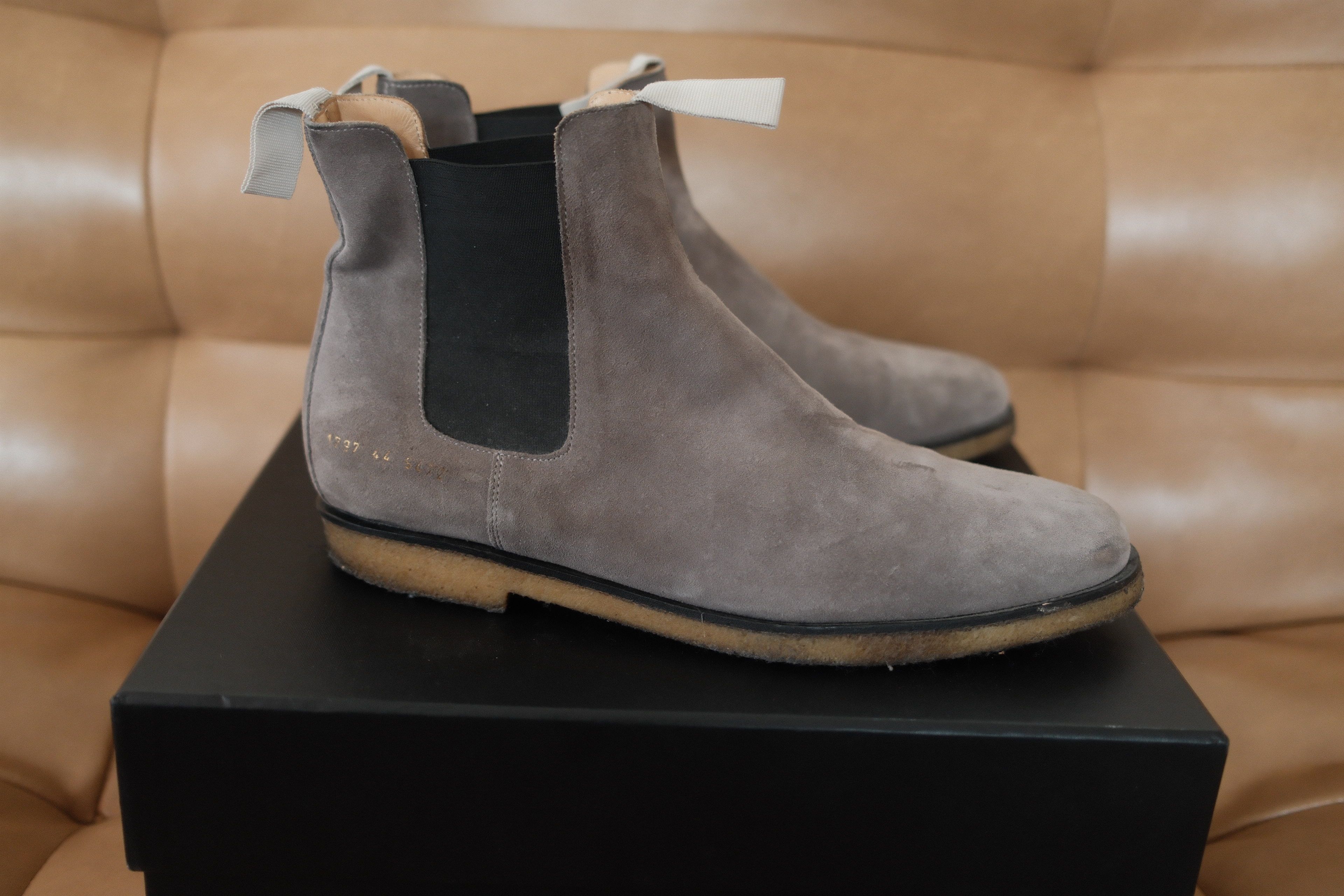 Common Projects Chelsea Boot Grey Size US 11 / EU 44 - 2 Thumbnail