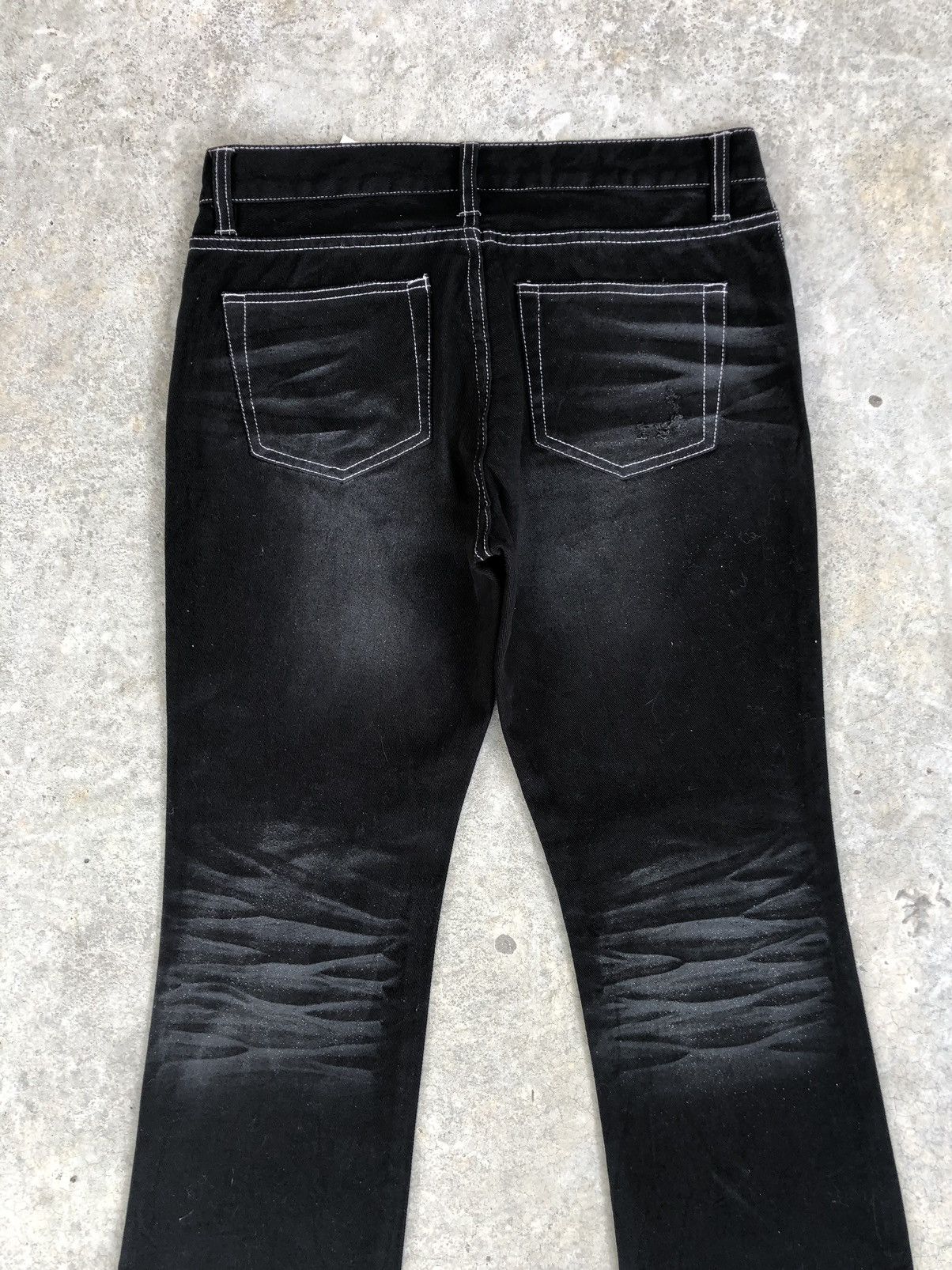 If Six Was Nine Japanese Evolution Flared Jeans Distressed Jeans Size US 32 / EU 48 - 10 Thumbnail