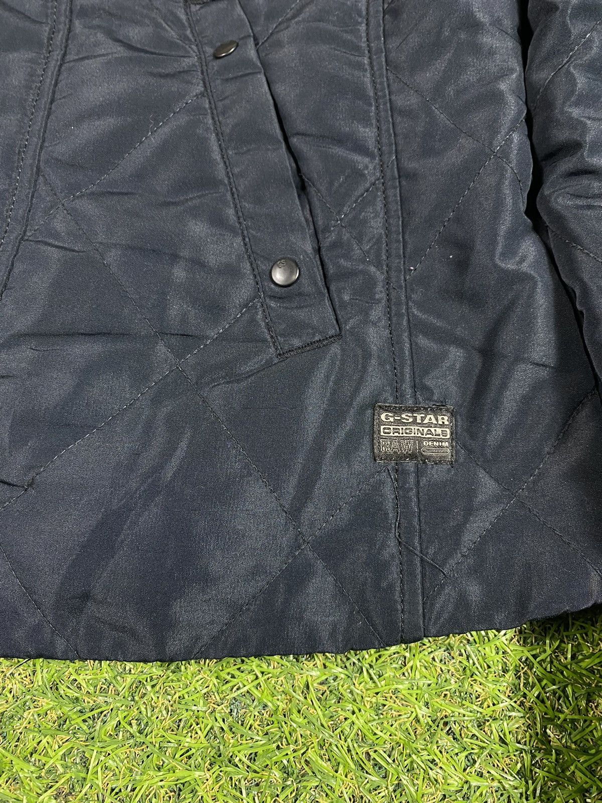 G-Star × Vintage Vintage Y2k G star raw jacket streetwear quilted size XS Size XS / US 0-2 / IT 36-38 - 3 Thumbnail