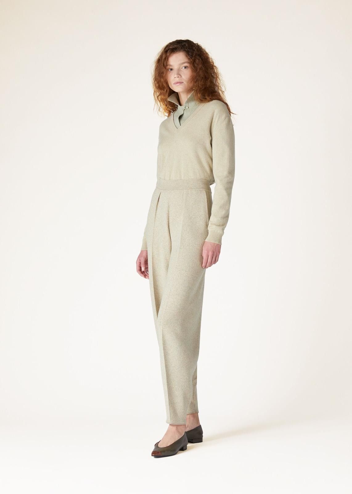 Loro Piana o1srvl11e0125 FAN6218 Ashi Pant in Light Neutral Size 30" / US 8 / IT 44 - 5 Thumbnail