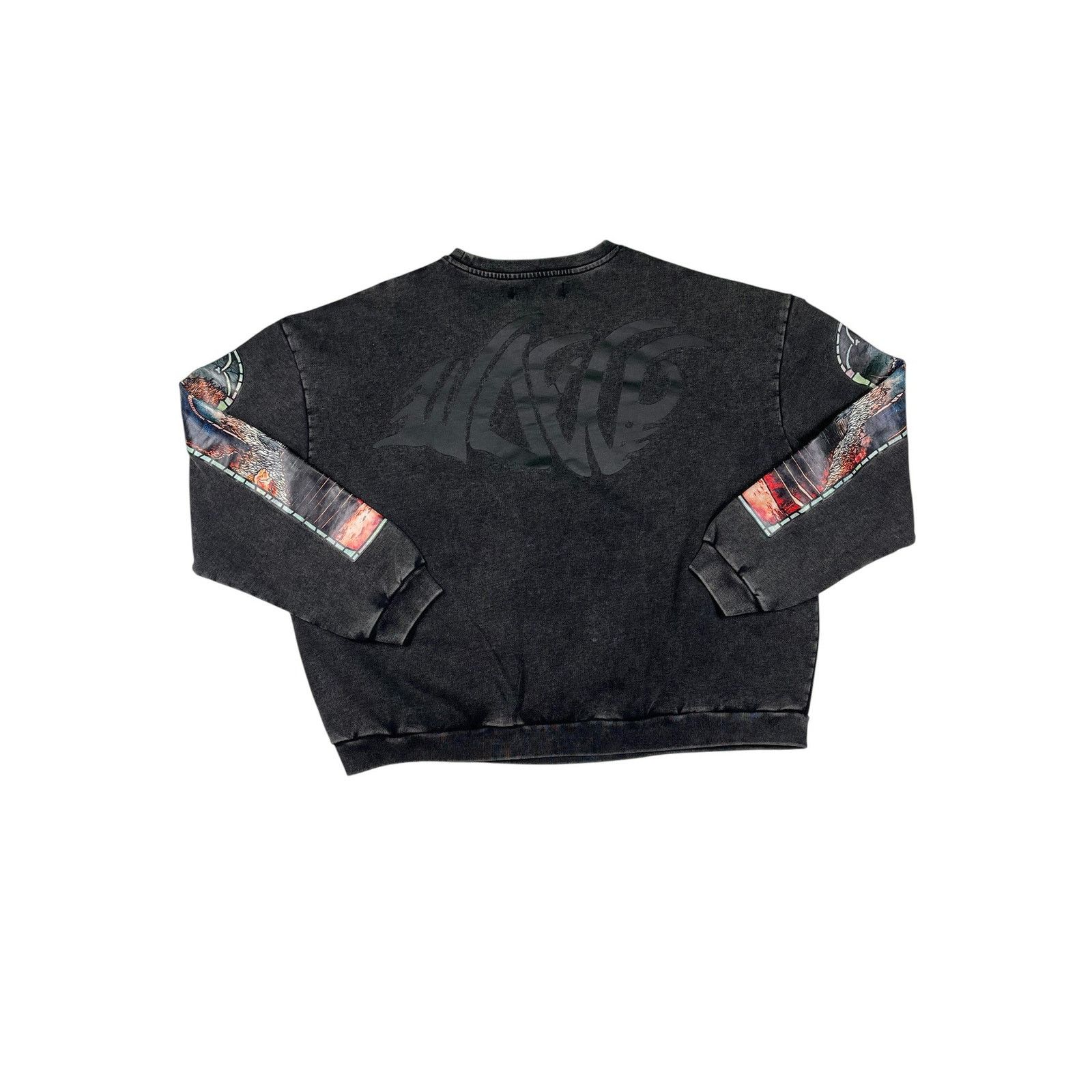 Who Decides War WDW 'Descent' Crewneck Grey Size L / US 10 / IT 46 - 2 Thumbnail
