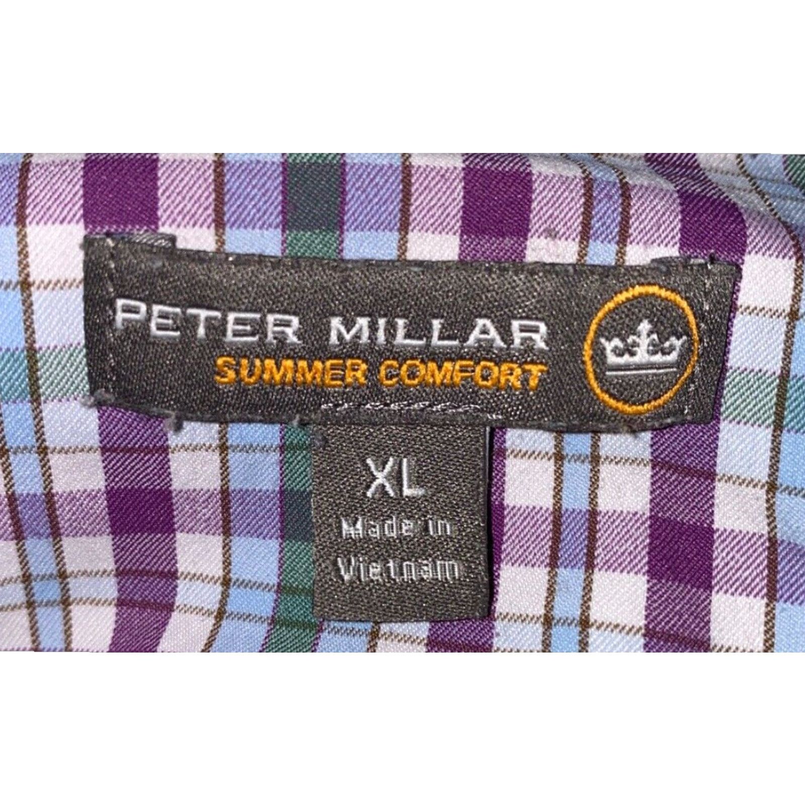 Peter Millar Peter Millar Plaid Long Sleeve Button Up Shirt Adult XL Multicolor Size US XL / EU 56 / 4 - 6 Thumbnail