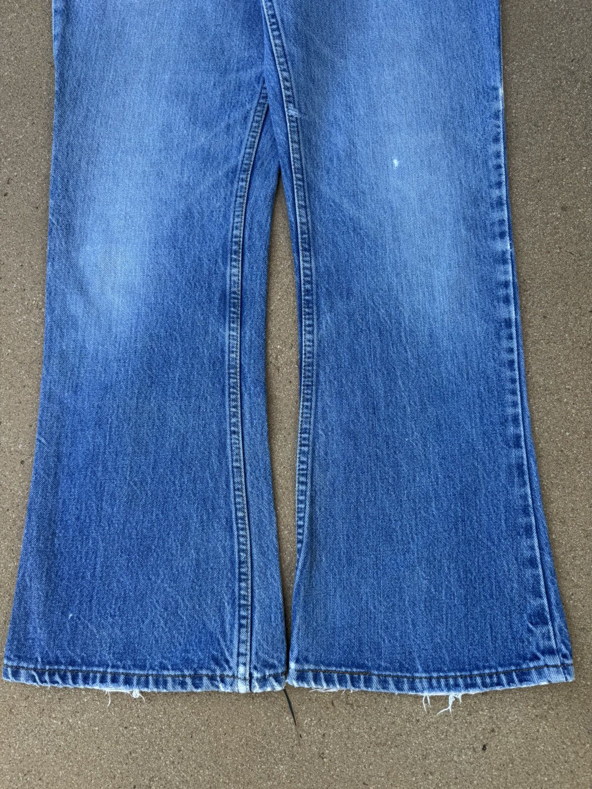 Levi's Vtg 80’s Levi’s 646 Orange Tab Bellbottom Flare Jeans 33x29 Size US 33 - 3 Thumbnail