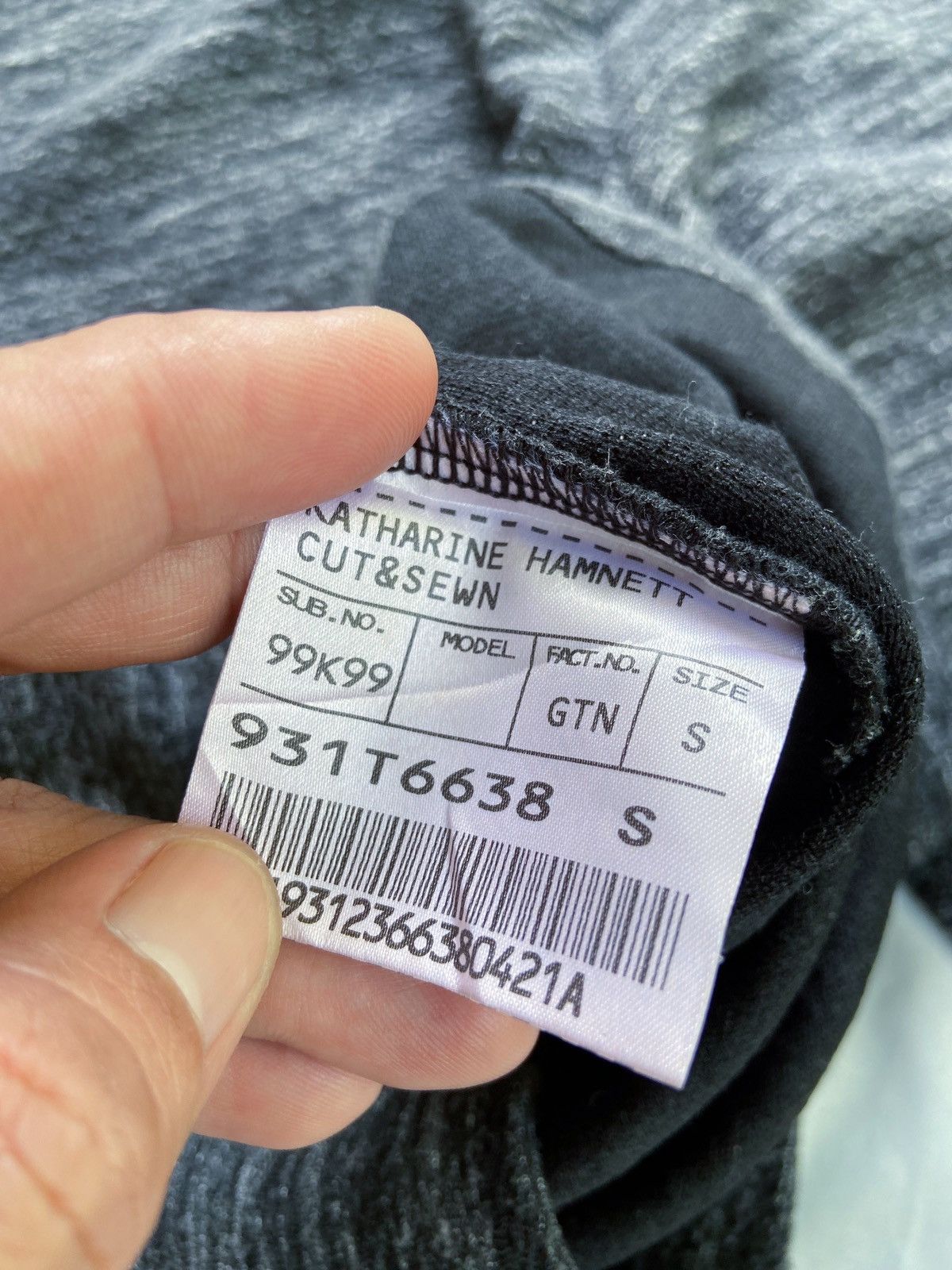 Katharine Hamnett London KATHARINE HAMNETT LONDON LONG SLEEVE Size US M / EU 48-50 / 2 - 9 Thumbnail