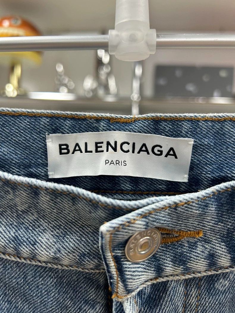 Balenciaga Balenciaga Blue barrage logo jeans Size US 28 / EU 44 - 5 Thumbnail