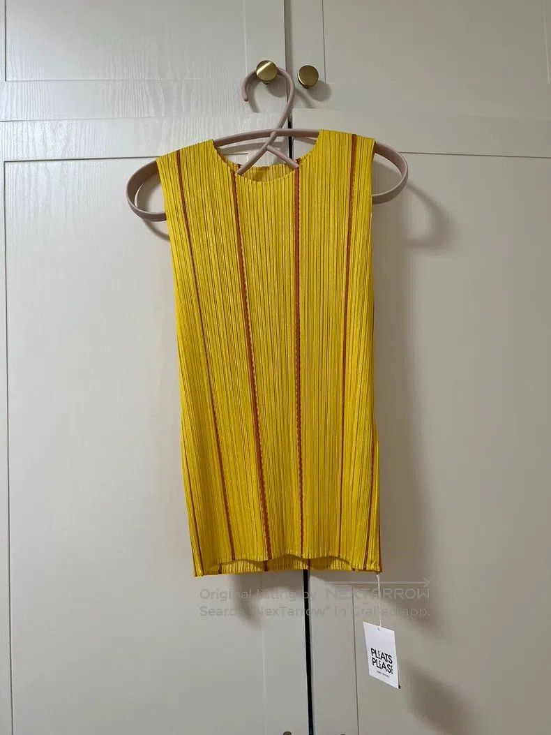 Issey Miyake Issey Miyake size:one size Sleeveless Vest Yellow Size XXS / US 00 / IT 34 - 2 Thumbnail