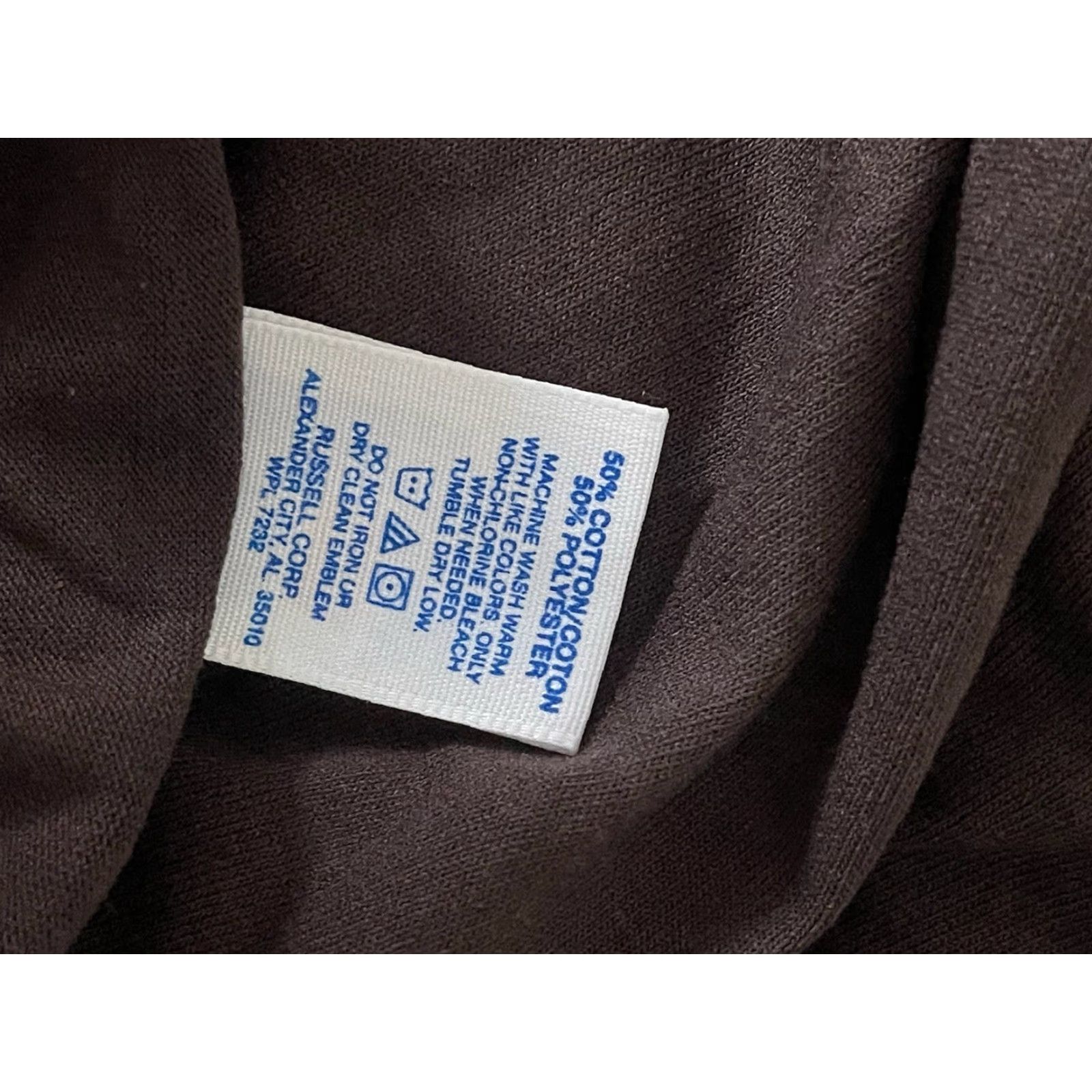 Russell Athletic vintage Russell Athletic crewneck t-shirt mens M brown 90s deadstock NWOT 50/50 long run shirt shirts? Size US M / EU 48-50 / 2 - 3 Thumbnail