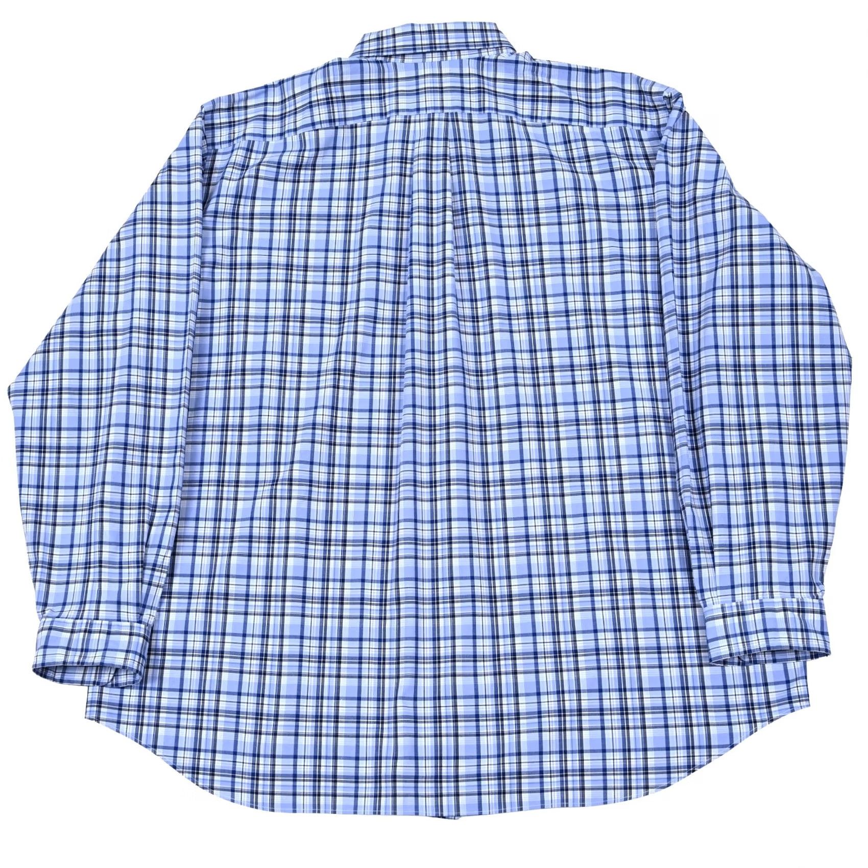 Polo Ralph Lauren Polo Ralph Lauren Shirt Mens 2XB Plaid Button Down Long Sleeve Performance Pony Size US XXL / EU 58 / 5 - 7 Thumbnail