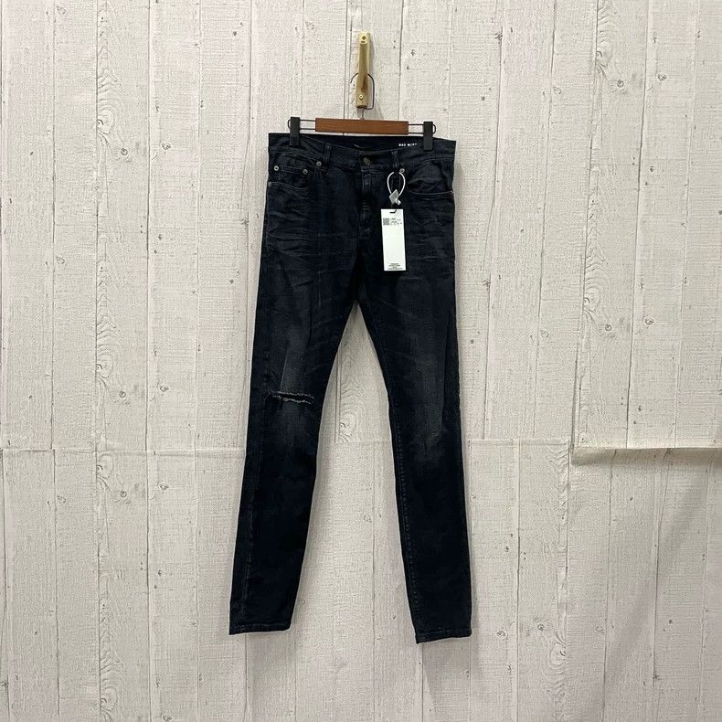 Saint Laurent Paris Saint Laurent Black Denim Pants Size 29- DMC Size US 29 - 1 Thumbnail