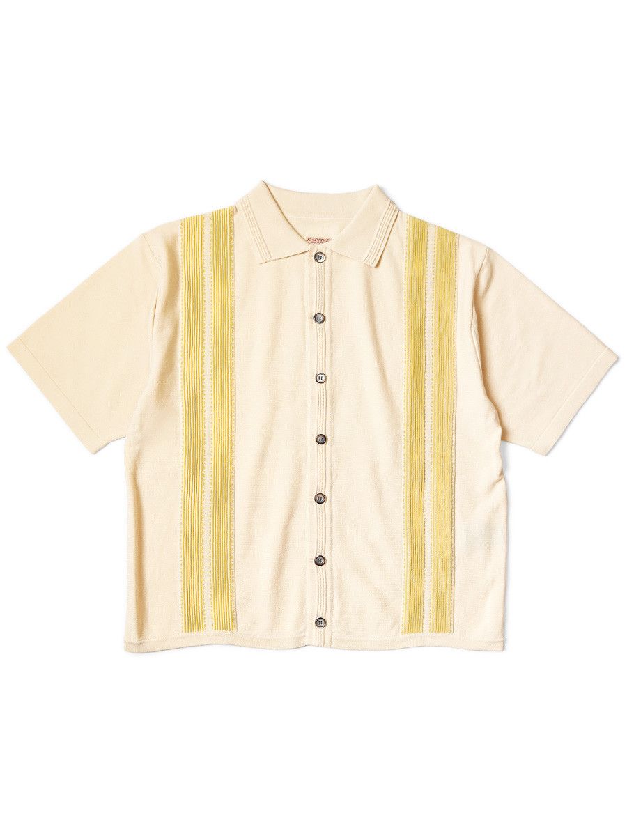Kapital KAPITAL 14G Cotton Knit Aloha Polo shirt Size US M / EU 48-50 / 2 - 1 Thumbnail