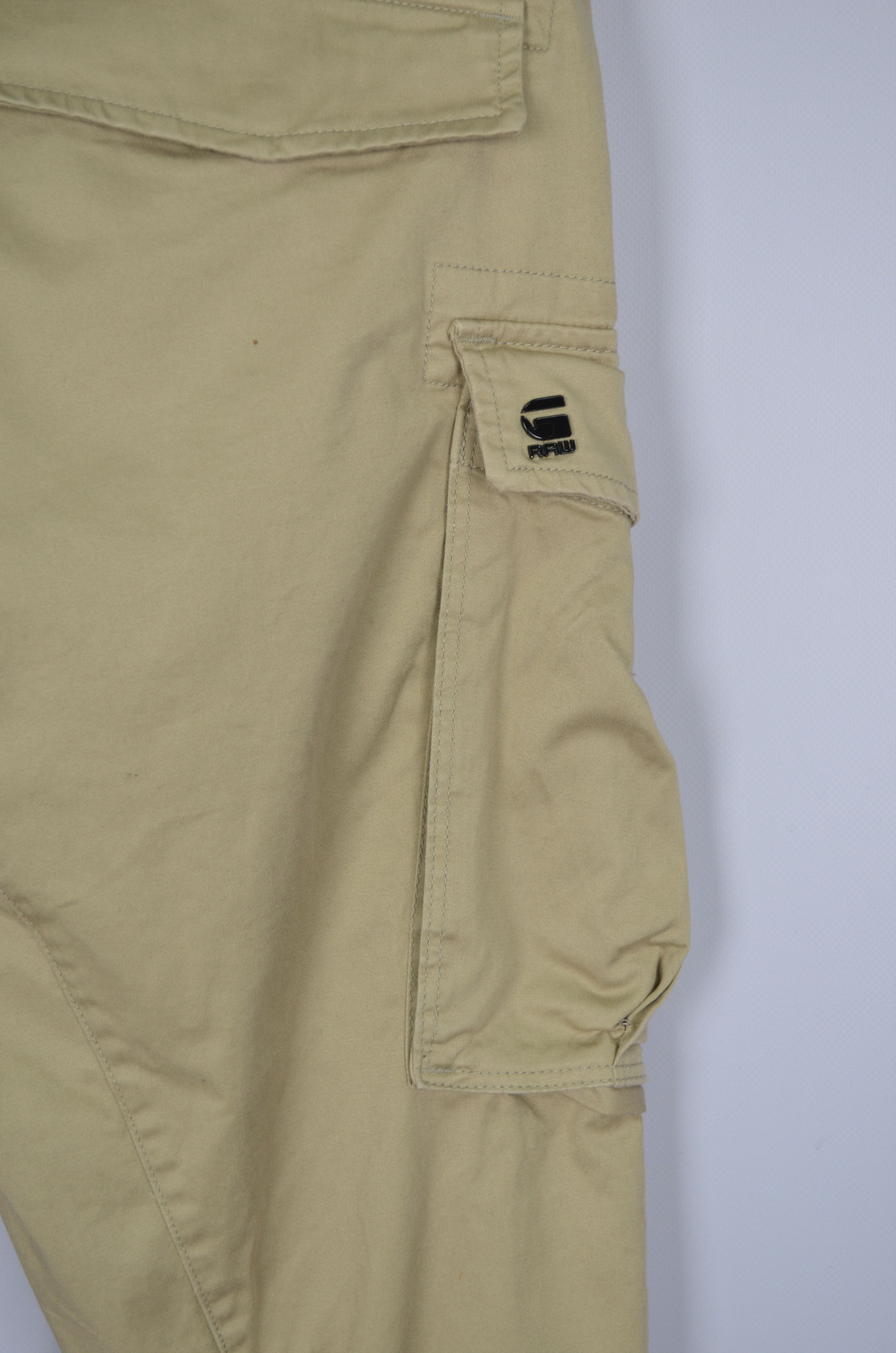 G-Star G Star Rovic Zip 3D Regular Tapered Cargo Pants Size W36 L36 Size US 36 / EU 52 - 8 Thumbnail