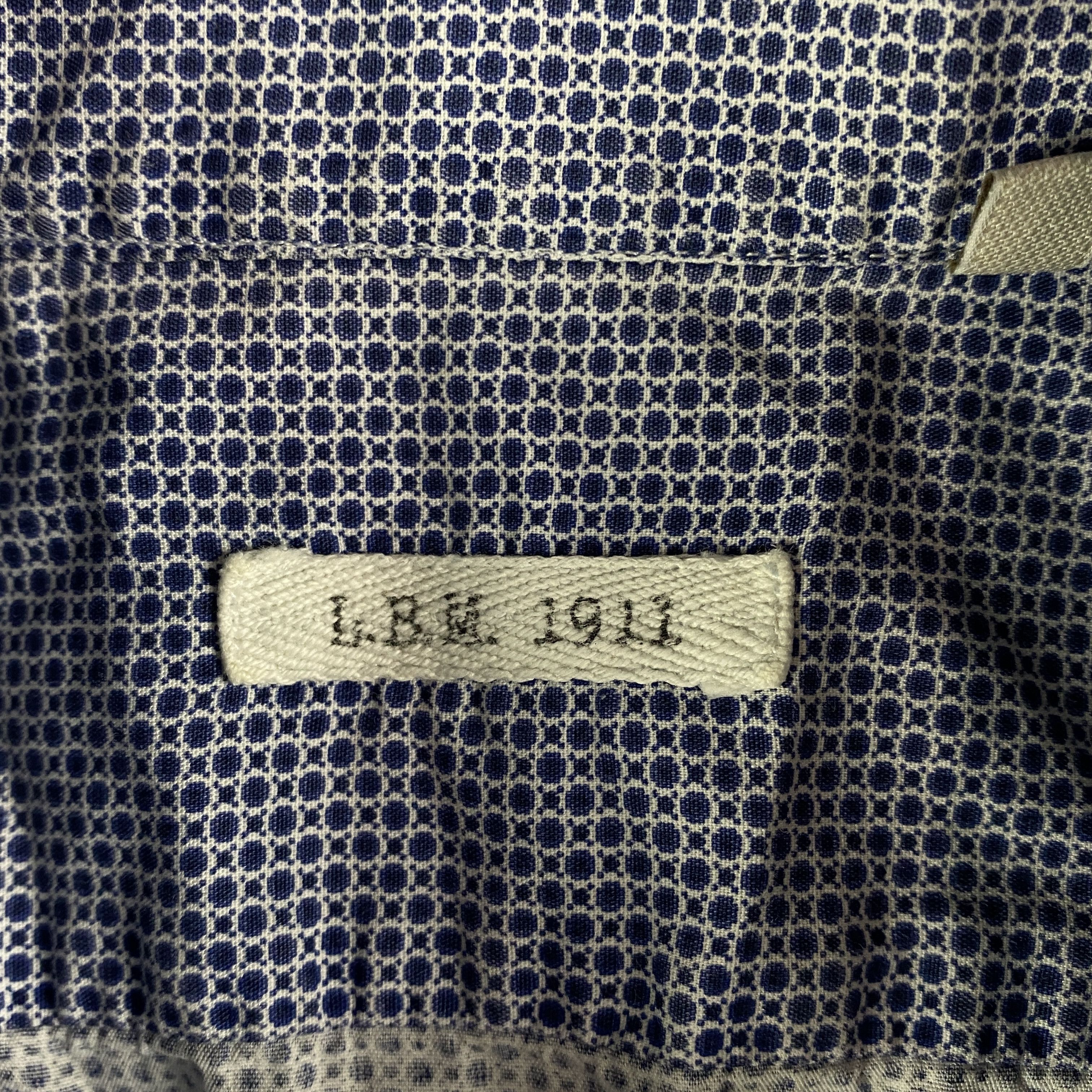 L.B.M. 1911 Mens Long Sleeve Shirts L.B.M. 1911 Size 39 Cotton Size US M / EU 48-50 / 2 - 4 Thumbnail