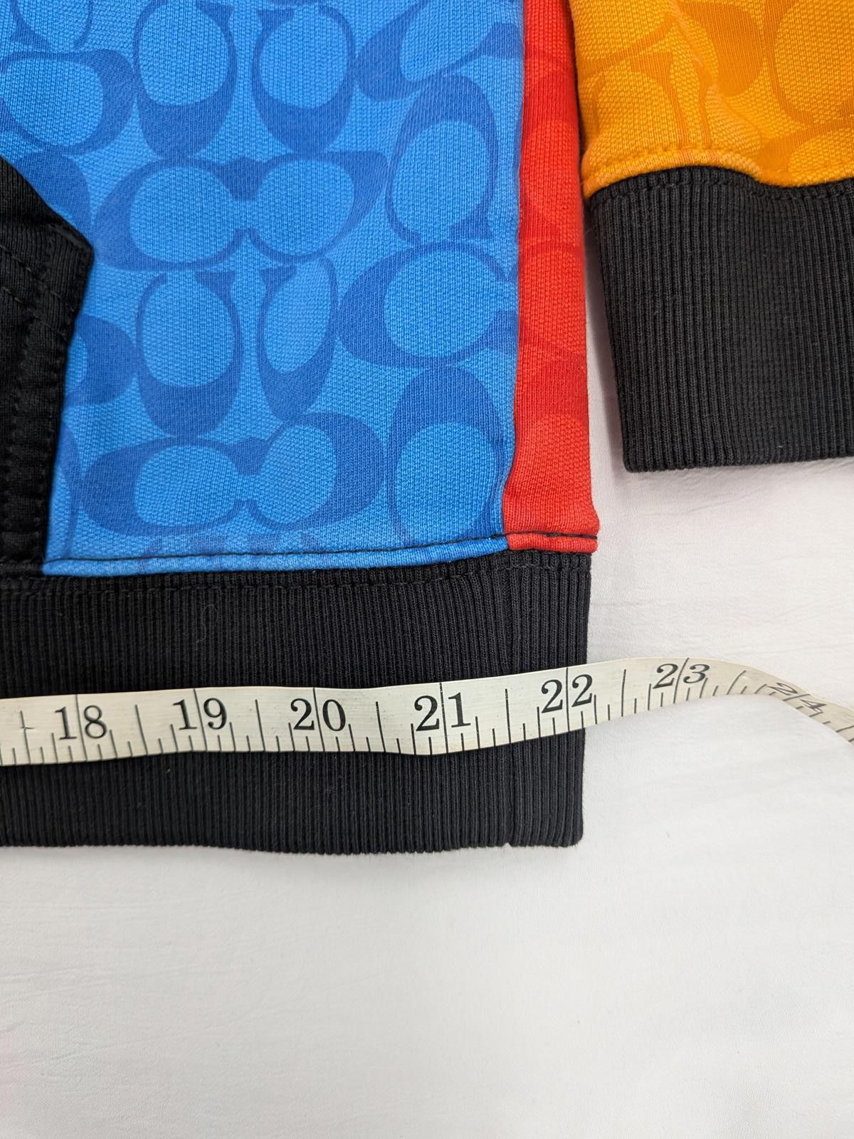Coach Coach Mens XL Signature Colorblock Hoodie Primary Color Logo Size US XL / EU 56 / 4 - 7 Thumbnail