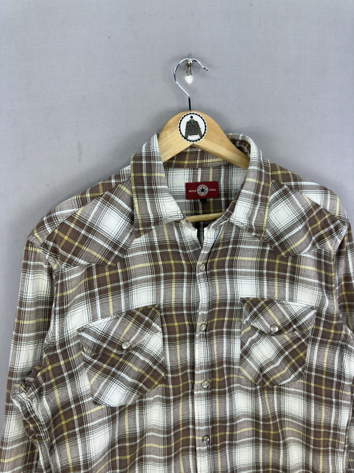 Converse Converse All Star Chuck Taylor Plaid Check Western Shirt Size US L / EU 52-54 / 3 - 2 Thumbnail