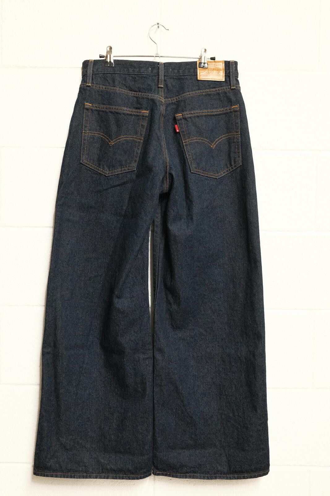 Levi's Levi's Wide Leg Dark Wash Denim Jeans SIZE 27 Size US 30 / EU 46 - 2 Thumbnail