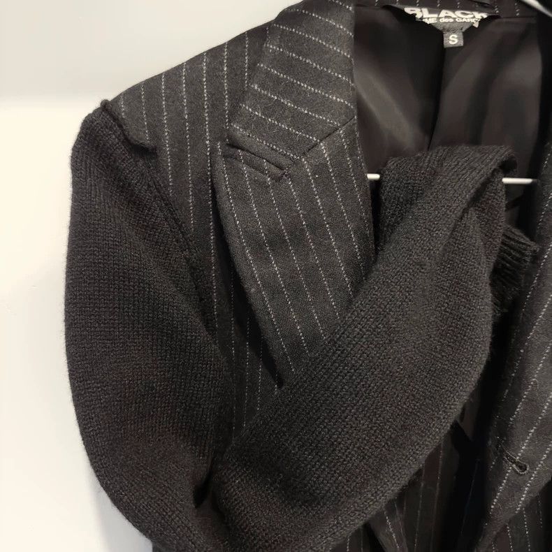 Comme des Garcons Comme des garcons black wool patchwork coat 2505-Nextarrow Size US S / EU 44-46 / 1 - 4 Thumbnail