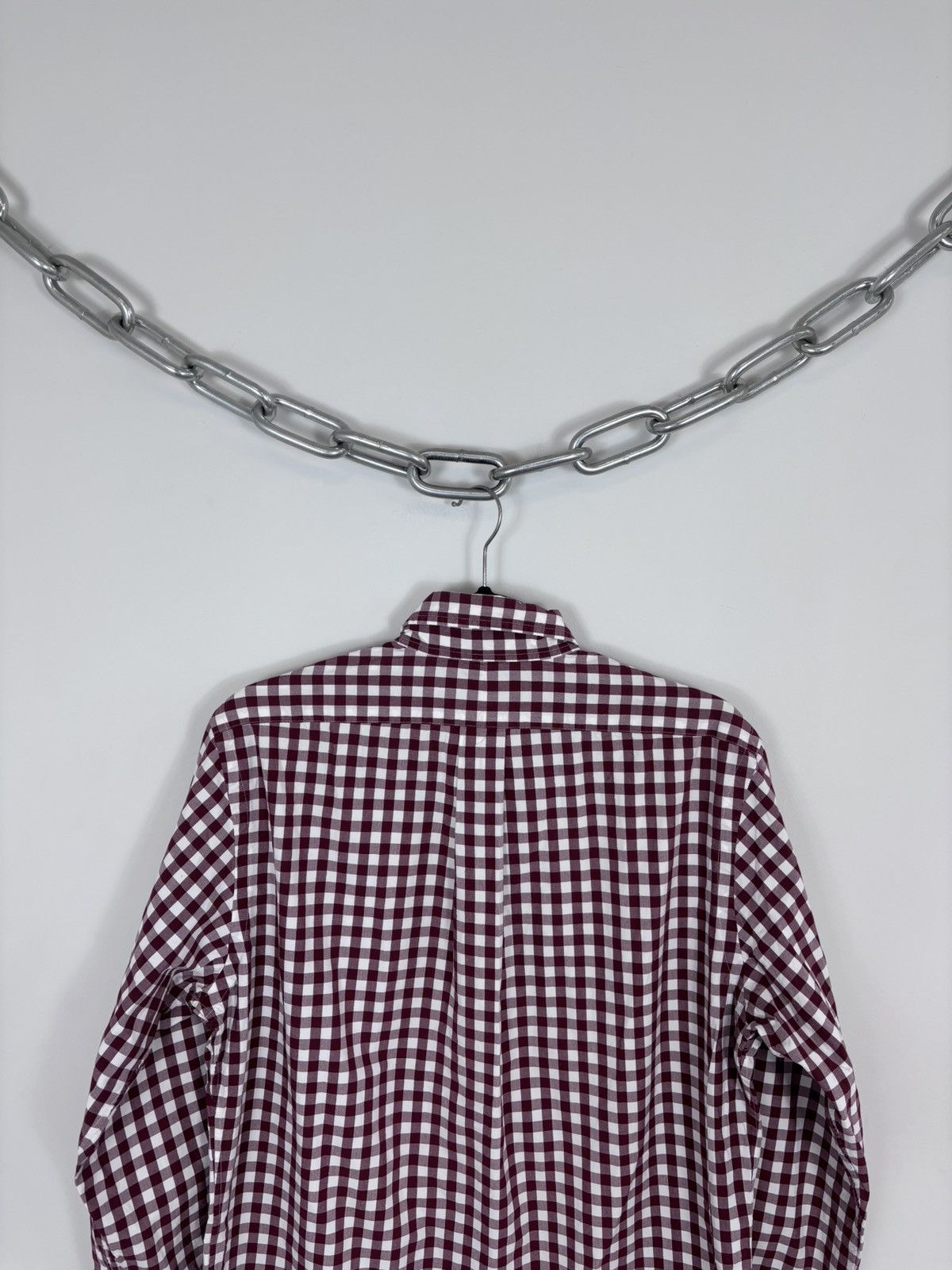 Ralph Lauren Ralph Lauren Vintage Men’s Gingham Check Long Sleeve Shirt Size US M / EU 48-50 / 2 - 14 Thumbnail