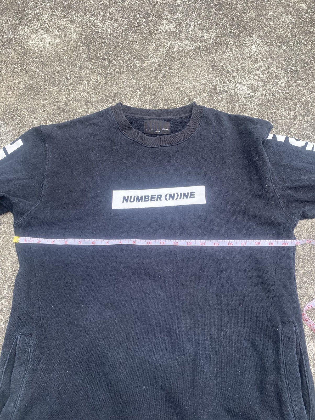 Number (N)ine 2000's Number (N)ine Sweatshirt Y2K Size US M / EU 48-50 / 2 - 8 Thumbnail