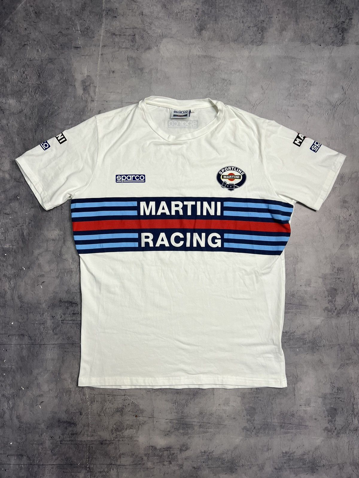 Formula 1 × Vintage Sparco Martini Racing T shirt Official Size US M / EU 48-50 / 2 - 1 Thumbnail