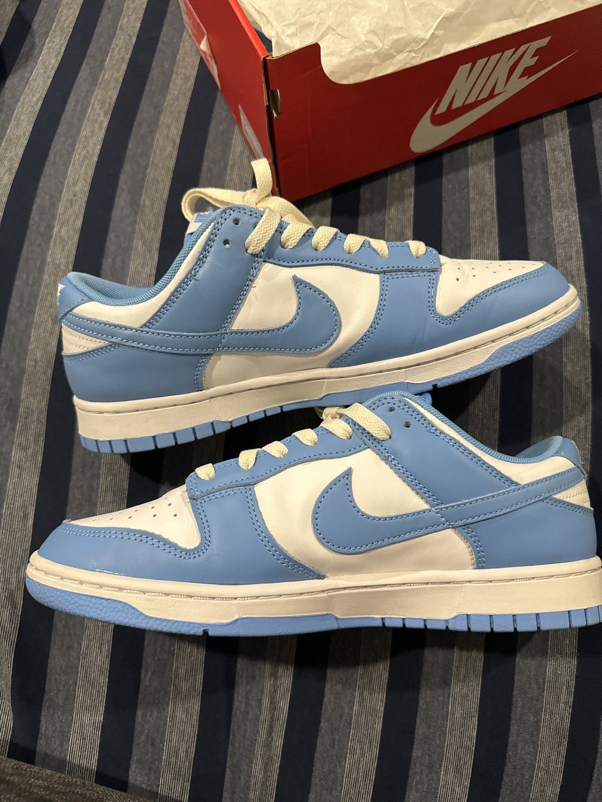 Nike University Blue Dunk Low Size US 10 / EU 43 - 1 Thumbnail