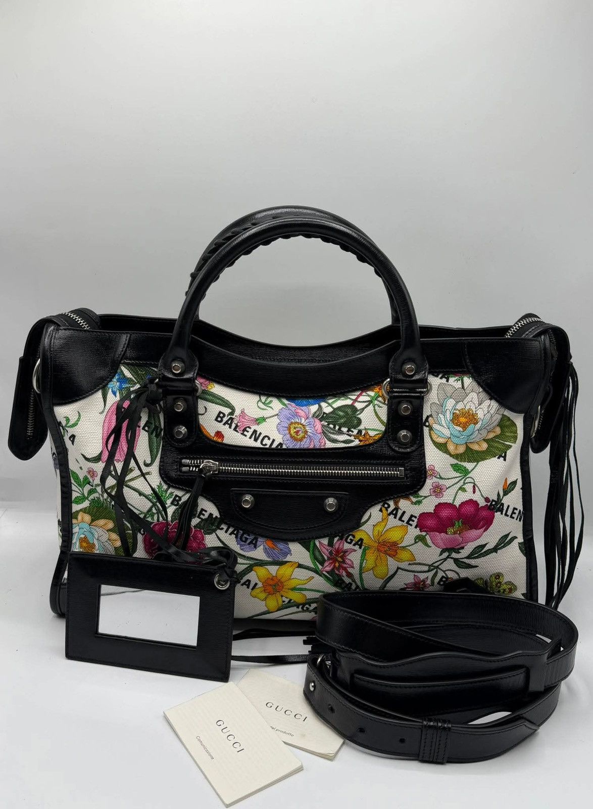 Balenciaga × Gucci Gucci x Balenciaga The Hacker Project Neo Classic City Bag Size ONE SIZE - 1 Thumbnail