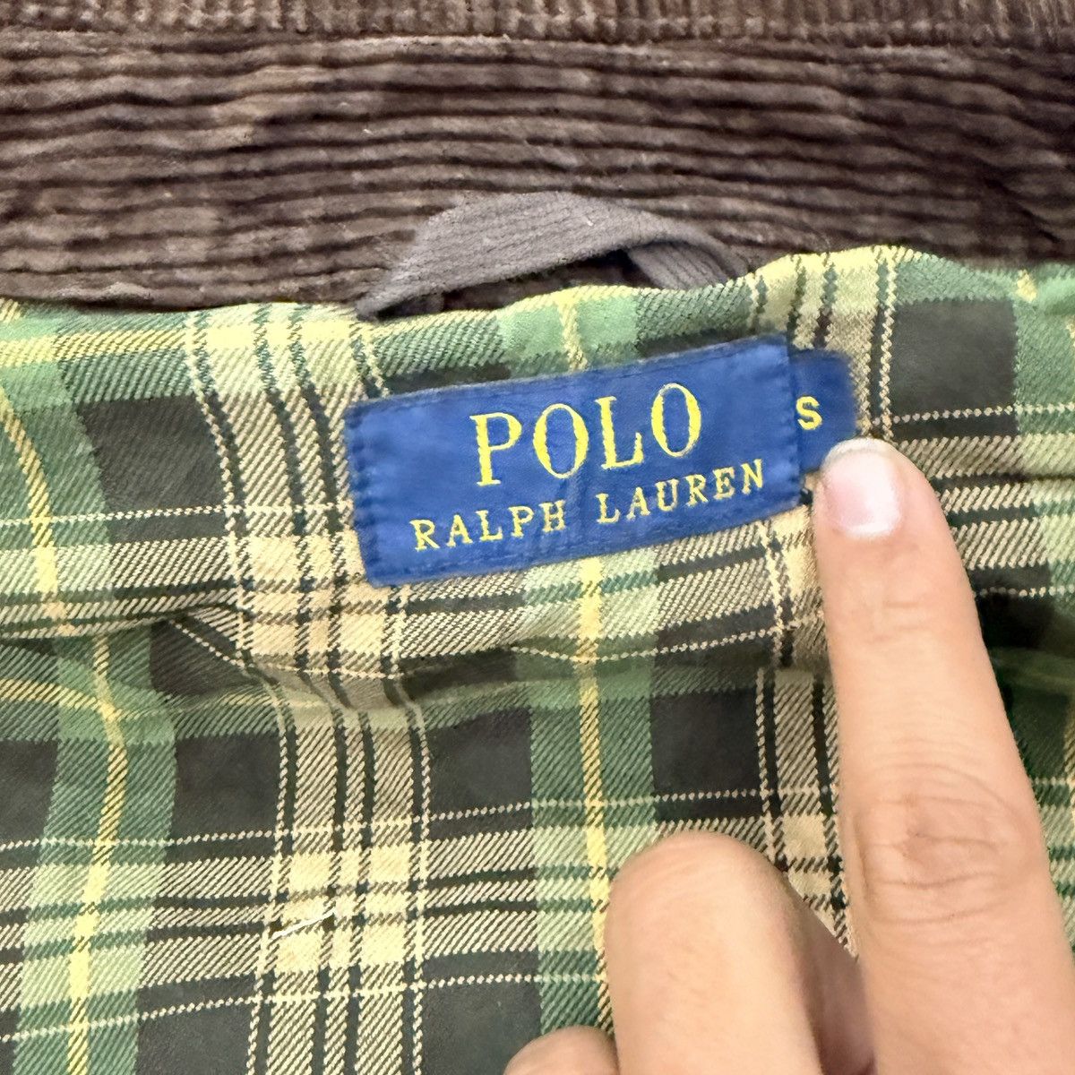 Polo Ralph Lauren 90🔥 vintage polo ralph lauren brown wax jacket Size US S / EU 44-46 / 1 - 8 Thumbnail