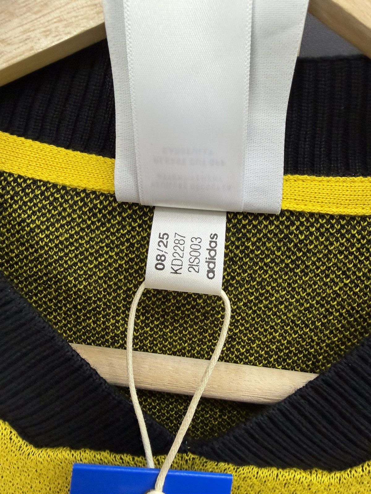 Adidas Adidas Santiago Loose Fully Fashion Knit Jersey Yellow Size US S / EU 44-46 / 1 - 6 Thumbnail