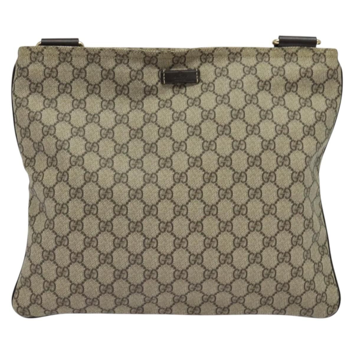 Gucci GUCCI GG Supreme Shoulder Bag Pvc Beige Gold Size ONE SIZE - 2 Thumbnail