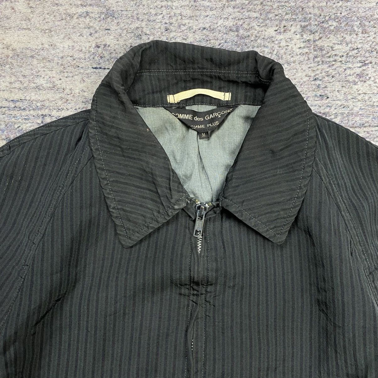 Comme des garcons homme plus ad2001 stripe work jacket